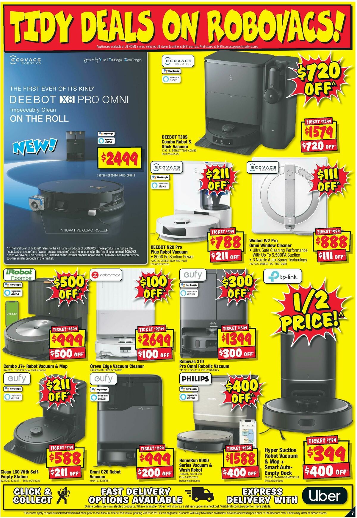 JB Hi-Fi Home Appliance Sellout Catalogues from 6 March