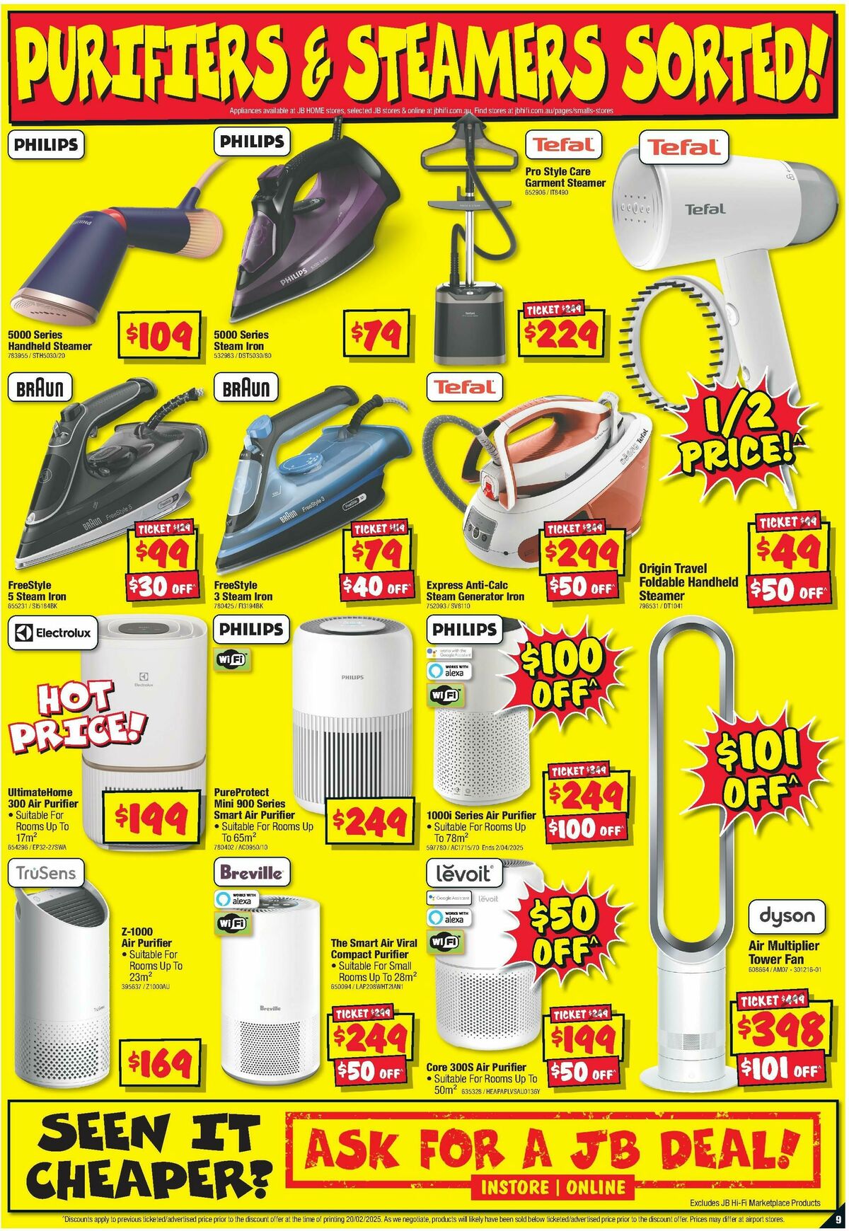 JB Hi-Fi Home Appliance Sellout Catalogues from 6 March