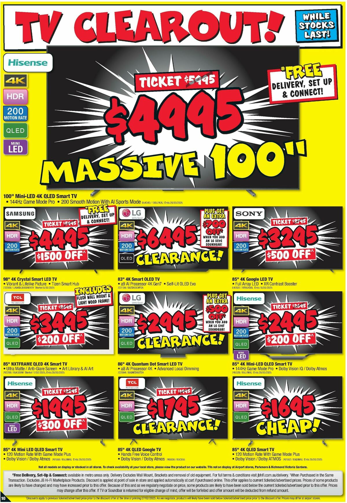 JB Hi-Fi Catalogues from 13 March
