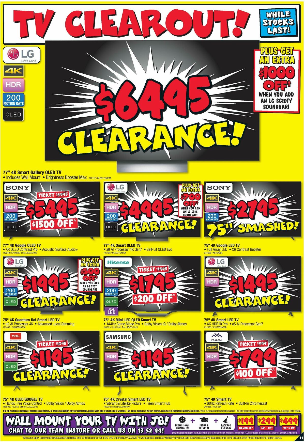 JB Hi-Fi Catalogues from 13 March