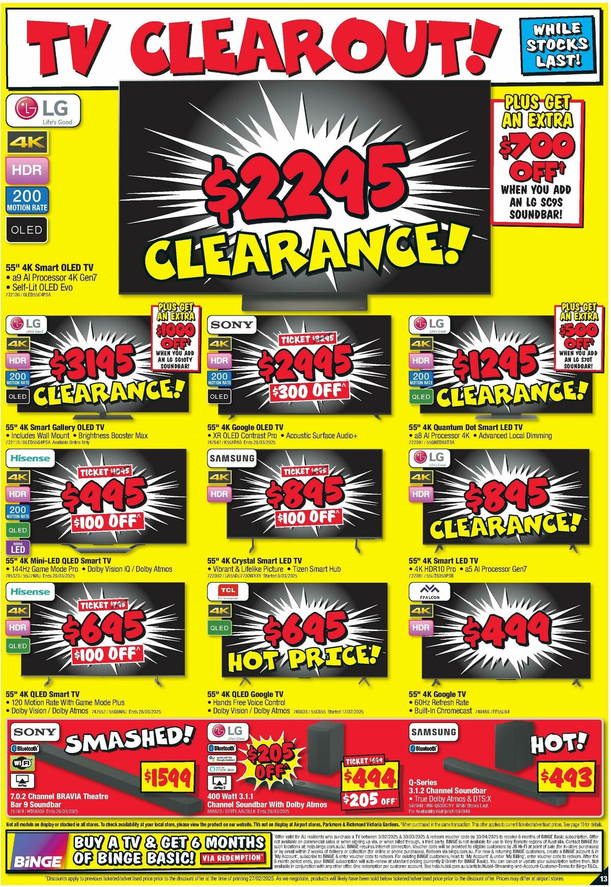 JB Hi-Fi Catalogues from 13 March