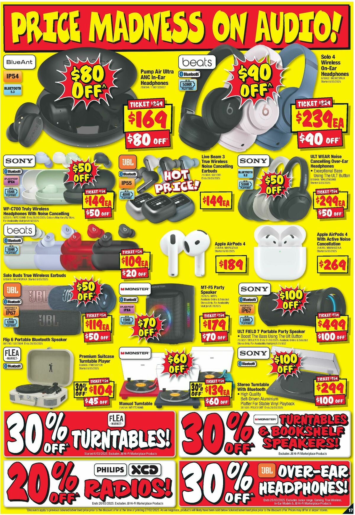 JB Hi-Fi Catalogues from 13 March