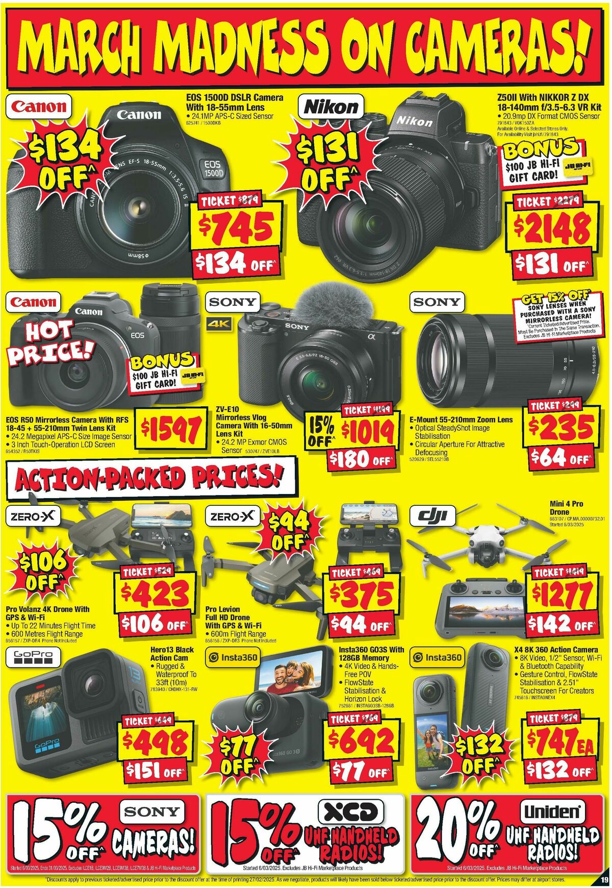 JB Hi-Fi Catalogues from 13 March