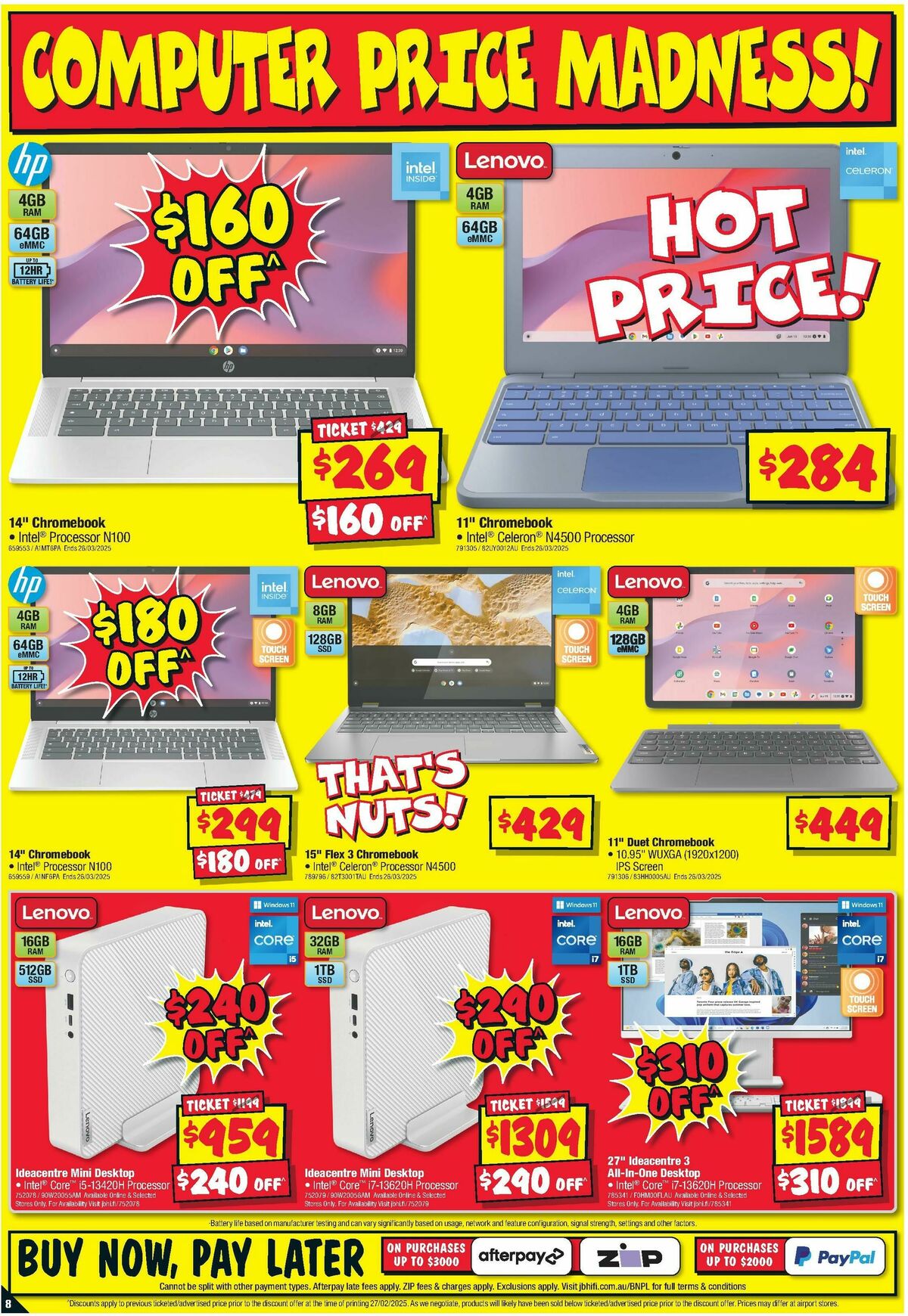 JB Hi-Fi Catalogues from 13 March