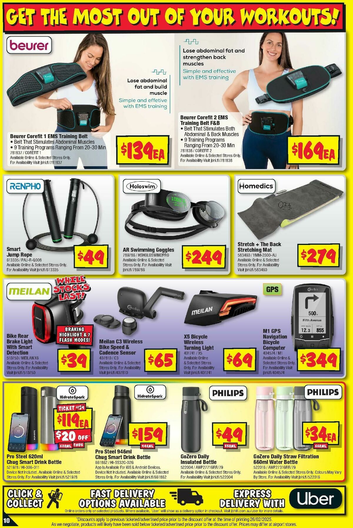 JB Hi-Fi Fitness, Health and Wellness Catalogues from 10 March