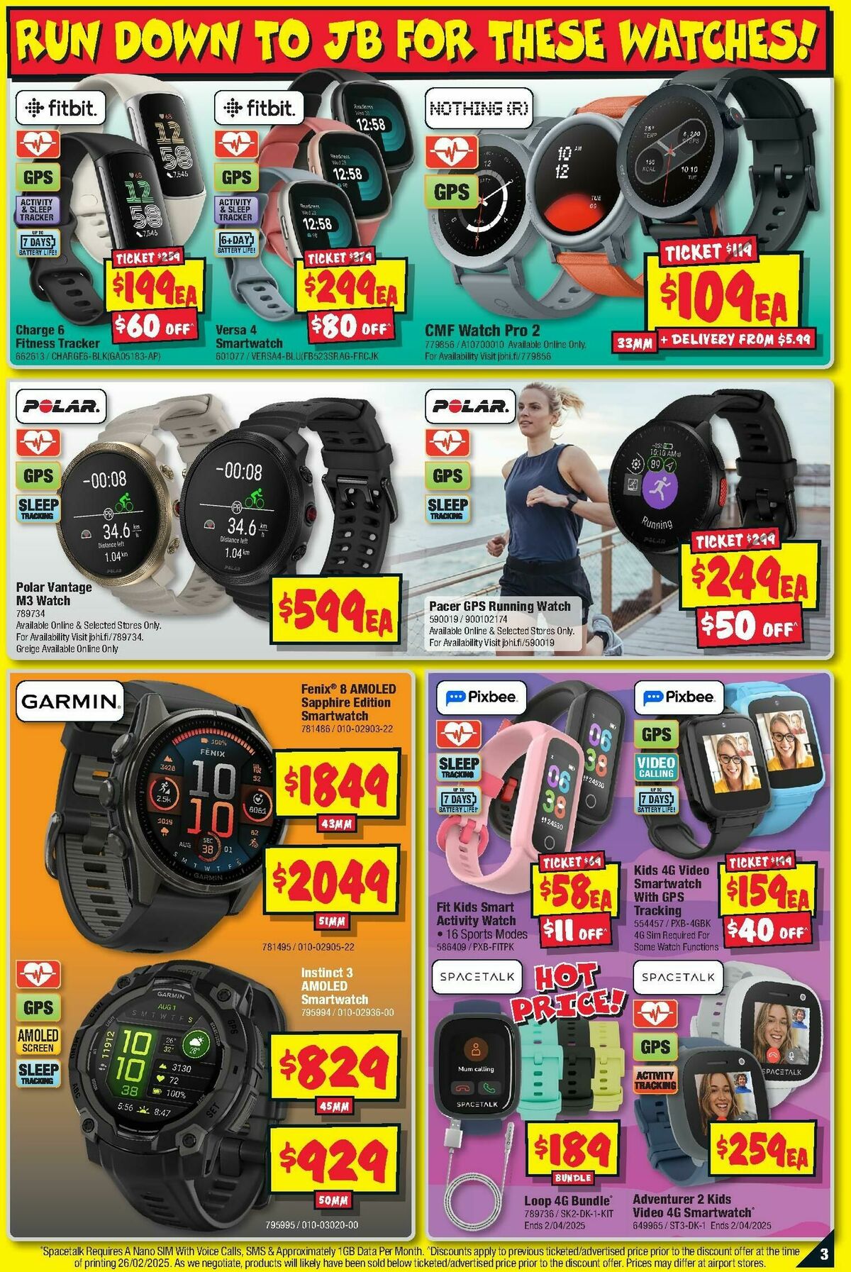 JB Hi-Fi Fitness, Health and Wellness Catalogues from 10 March