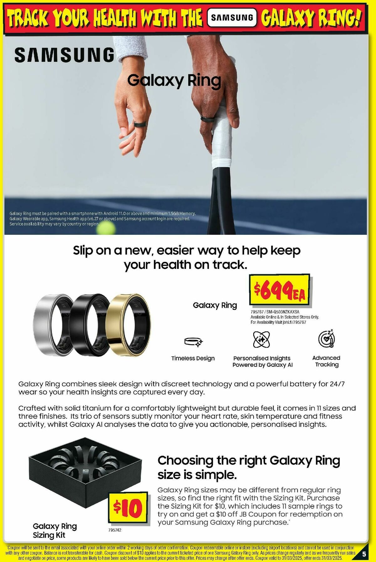 JB Hi-Fi Fitness, Health and Wellness Catalogues from 10 March