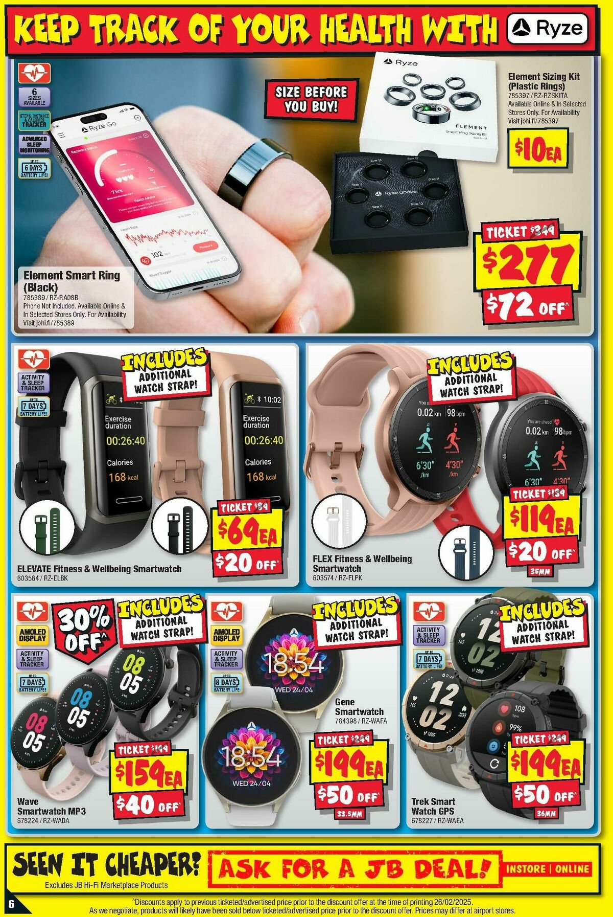 JB Hi-Fi Fitness, Health and Wellness Catalogues from 10 March