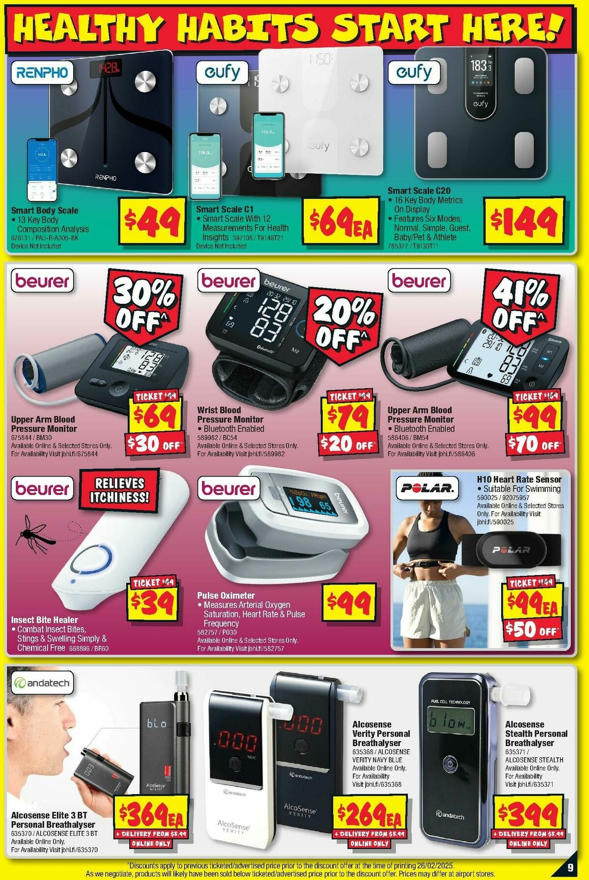 JB Hi-Fi Fitness, Health and Wellness Catalogues from 10 March
