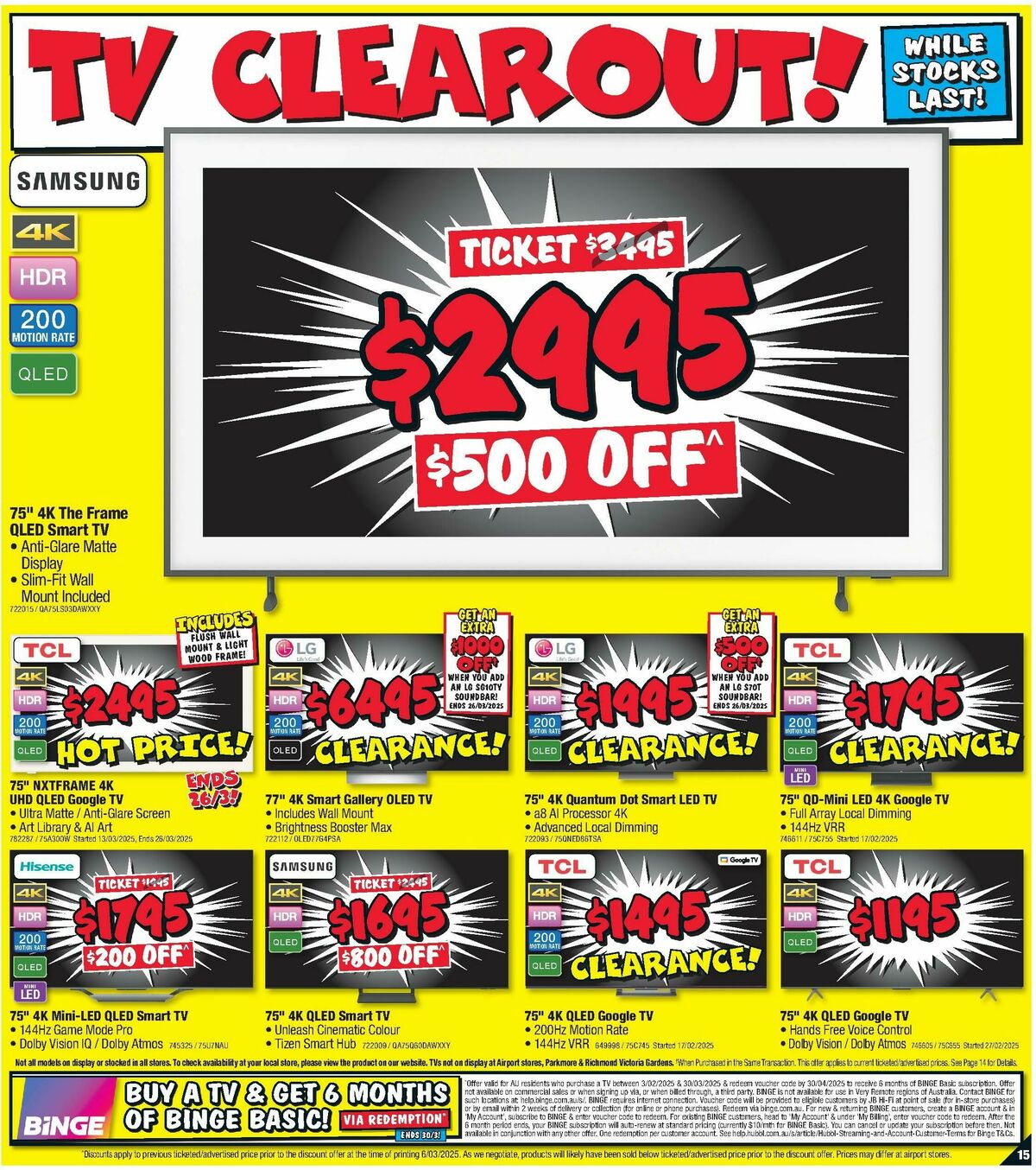 JB Hi-Fi Catalogues from 20 March