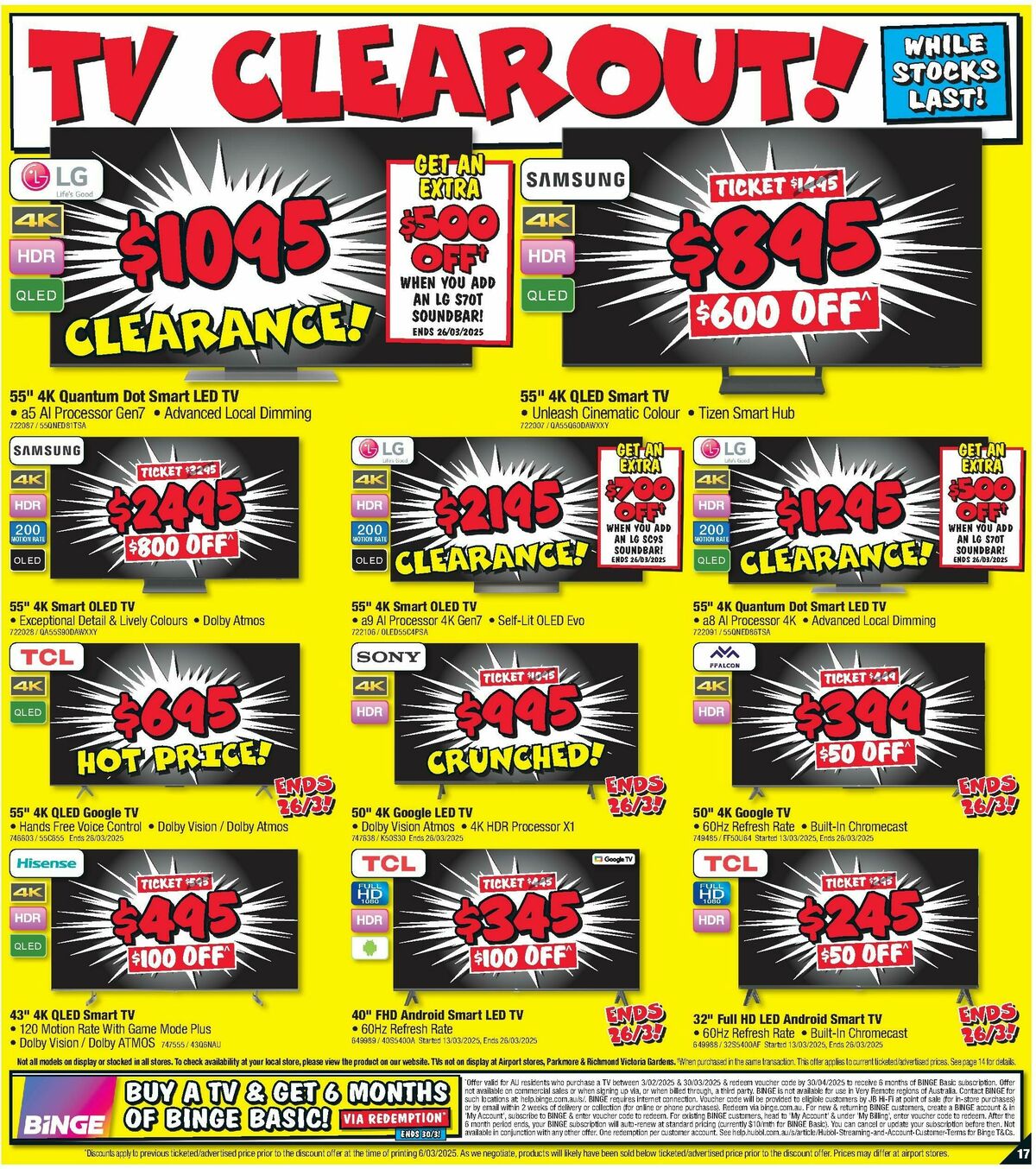 JB Hi-Fi Catalogues from 20 March