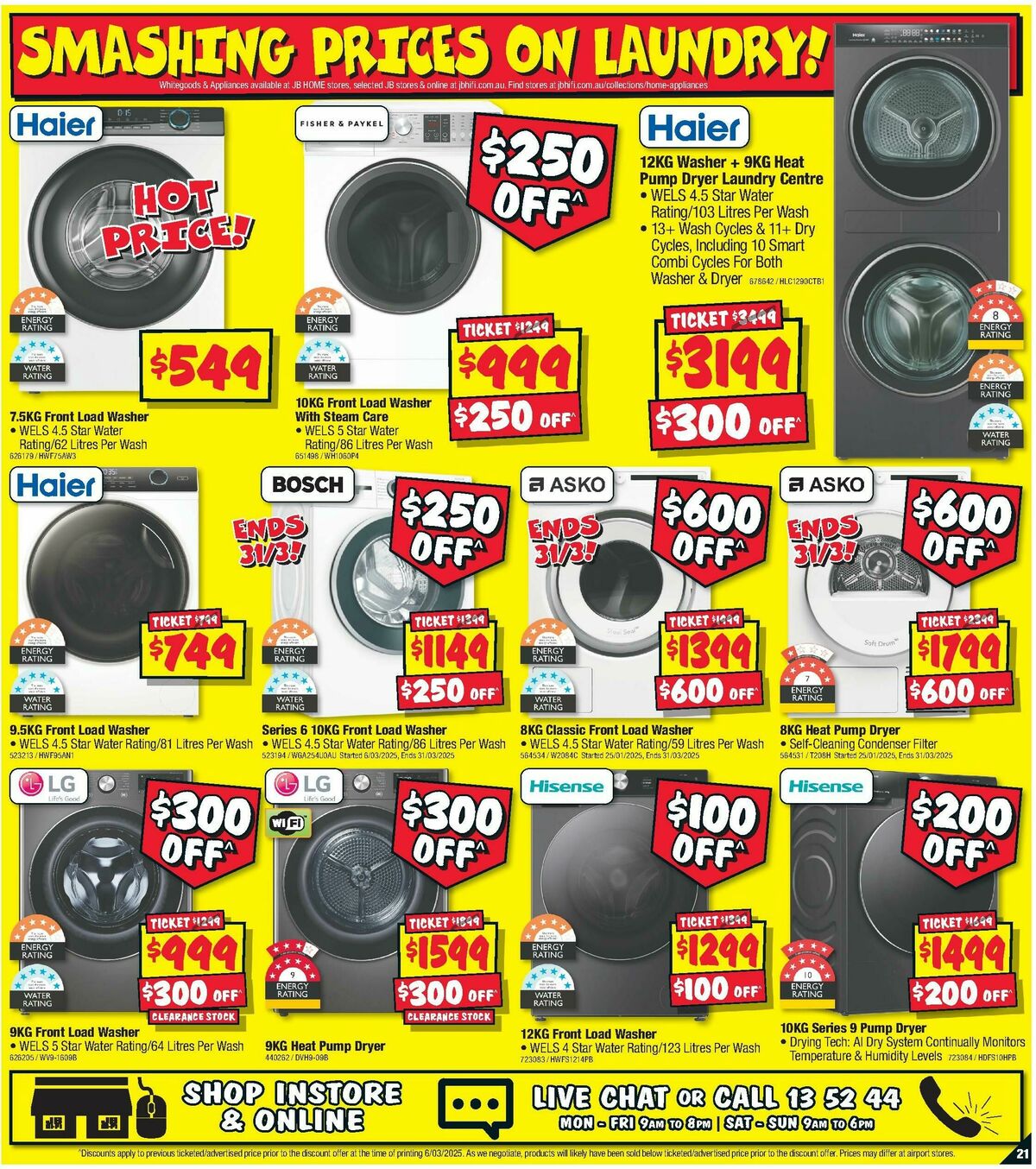 JB Hi-Fi Catalogues from 20 March