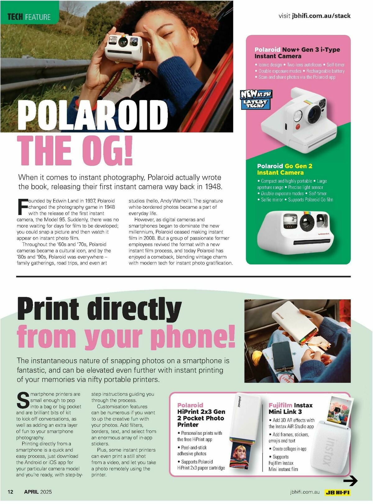 JB Hi-Fi Magazine April Catalogues from 1 April