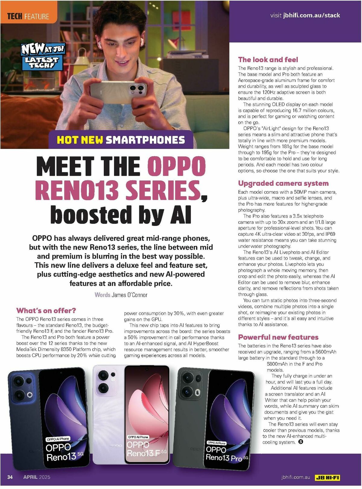 JB Hi-Fi Magazine April Catalogues from 1 April