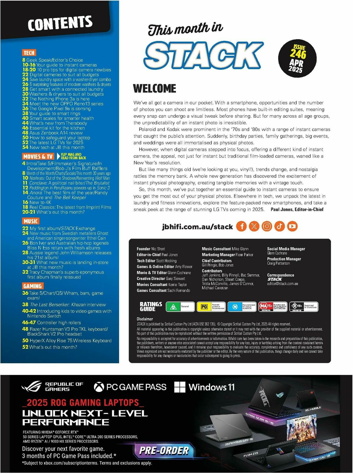 JB Hi-Fi Magazine April Catalogues from 1 April