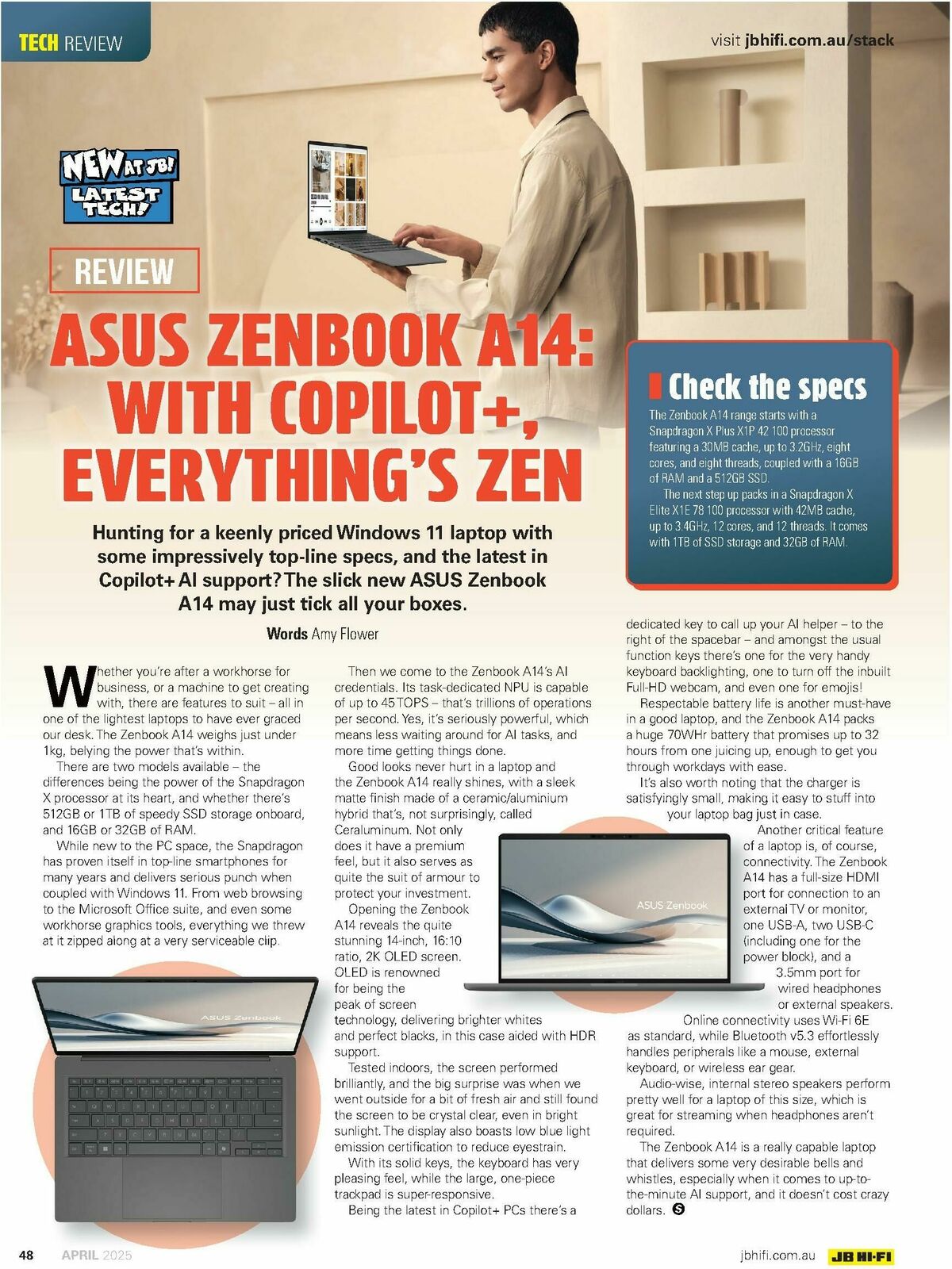 JB Hi-Fi Magazine April Catalogues from 1 April