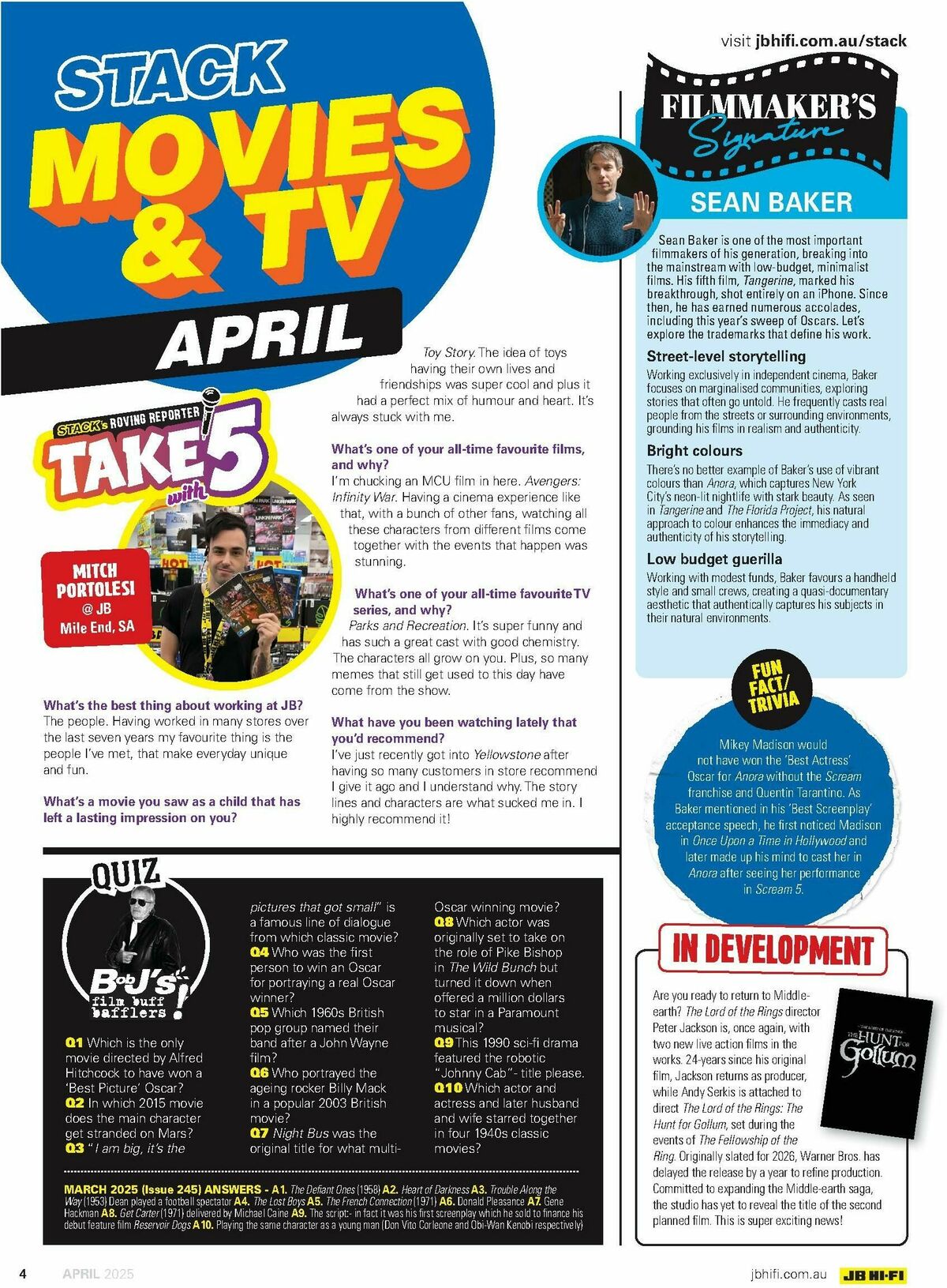 JB Hi-Fi Magazine April Catalogues from 1 April