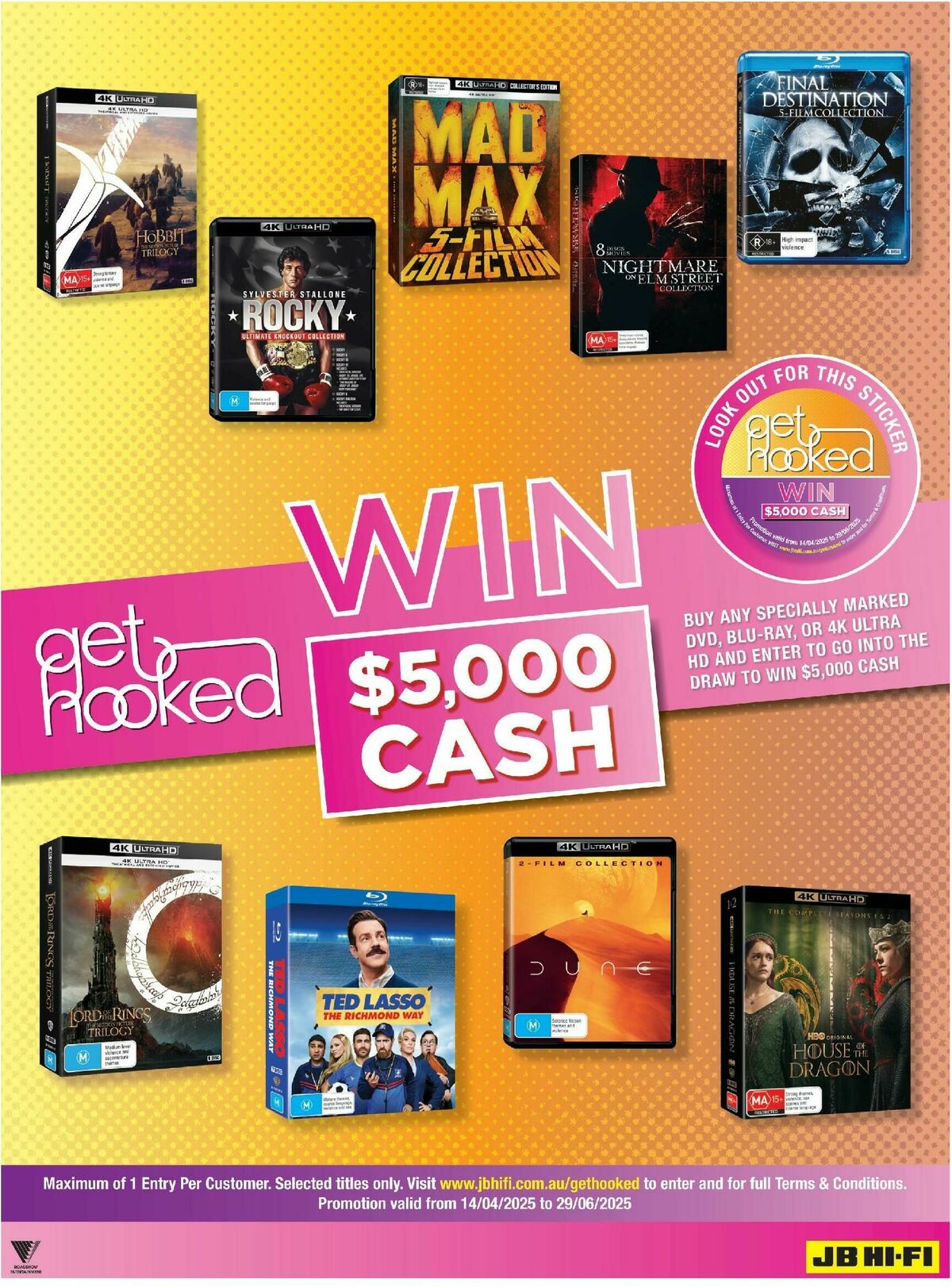 JB Hi-Fi Magazine April Catalogues from 1 April