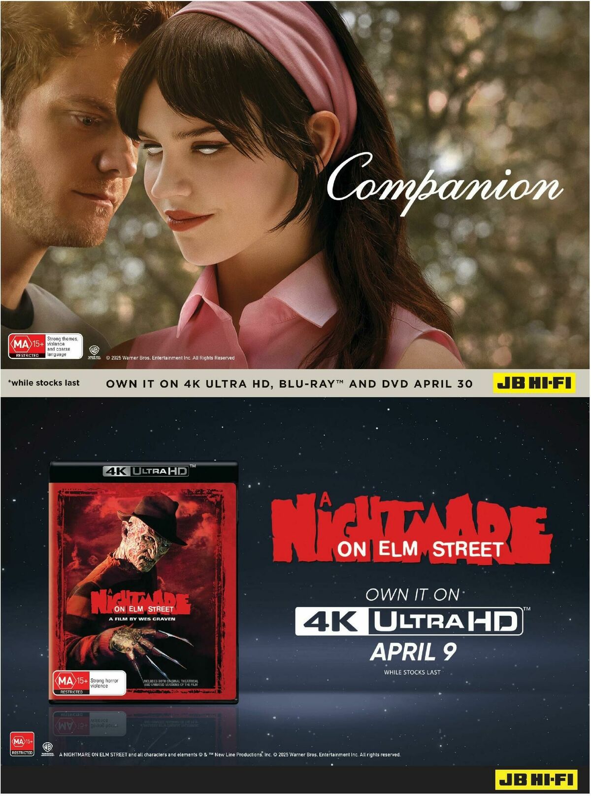 JB Hi-Fi Magazine April Catalogues from 1 April