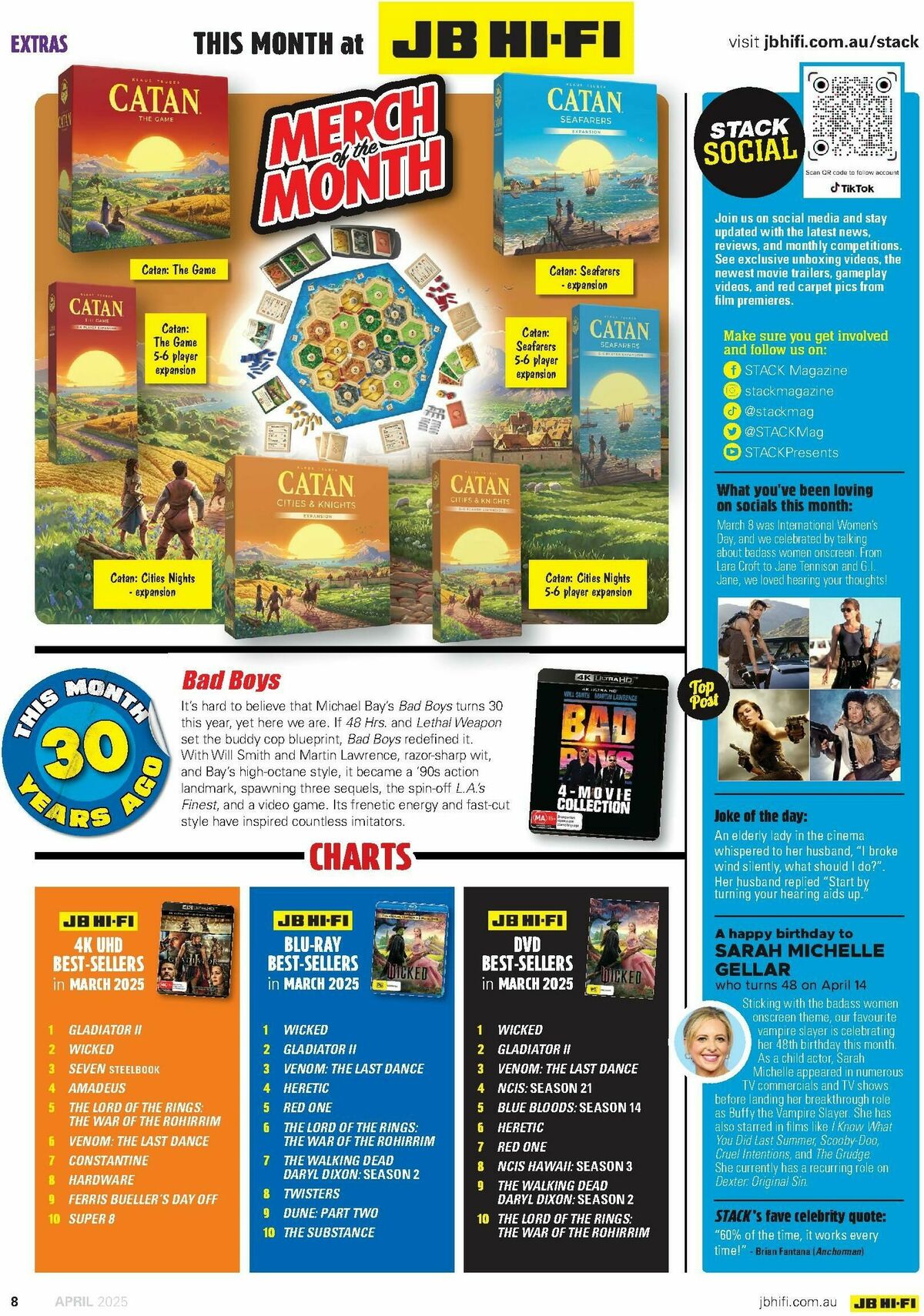 JB Hi-Fi Magazine April Catalogues from 1 April
