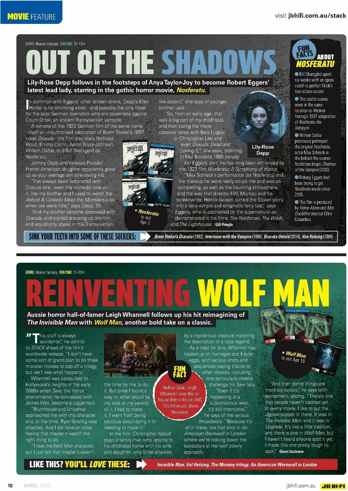 JB Hi-Fi Magazine April Catalogues from 1 April