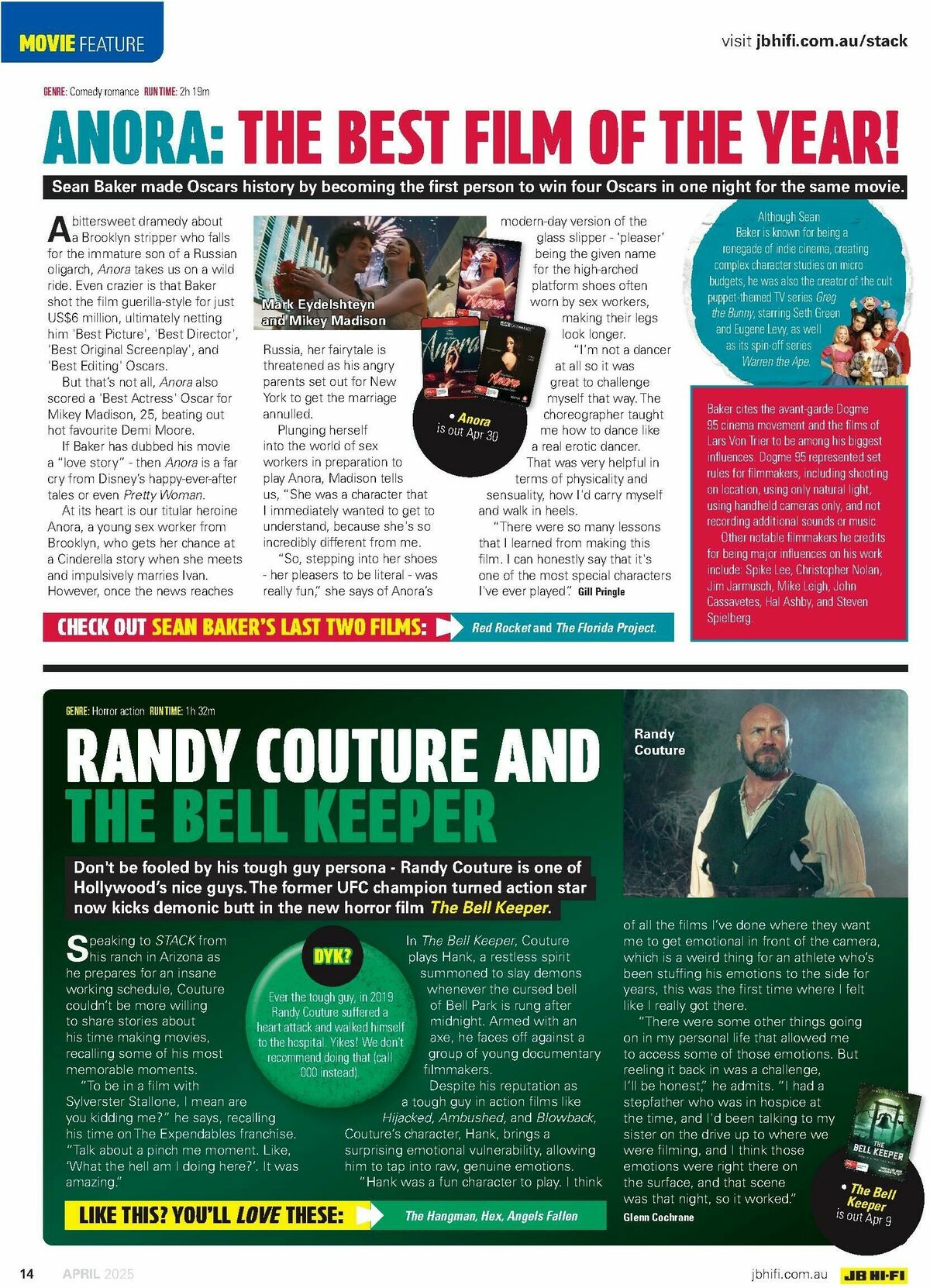 JB Hi-Fi Magazine April Catalogues from 1 April