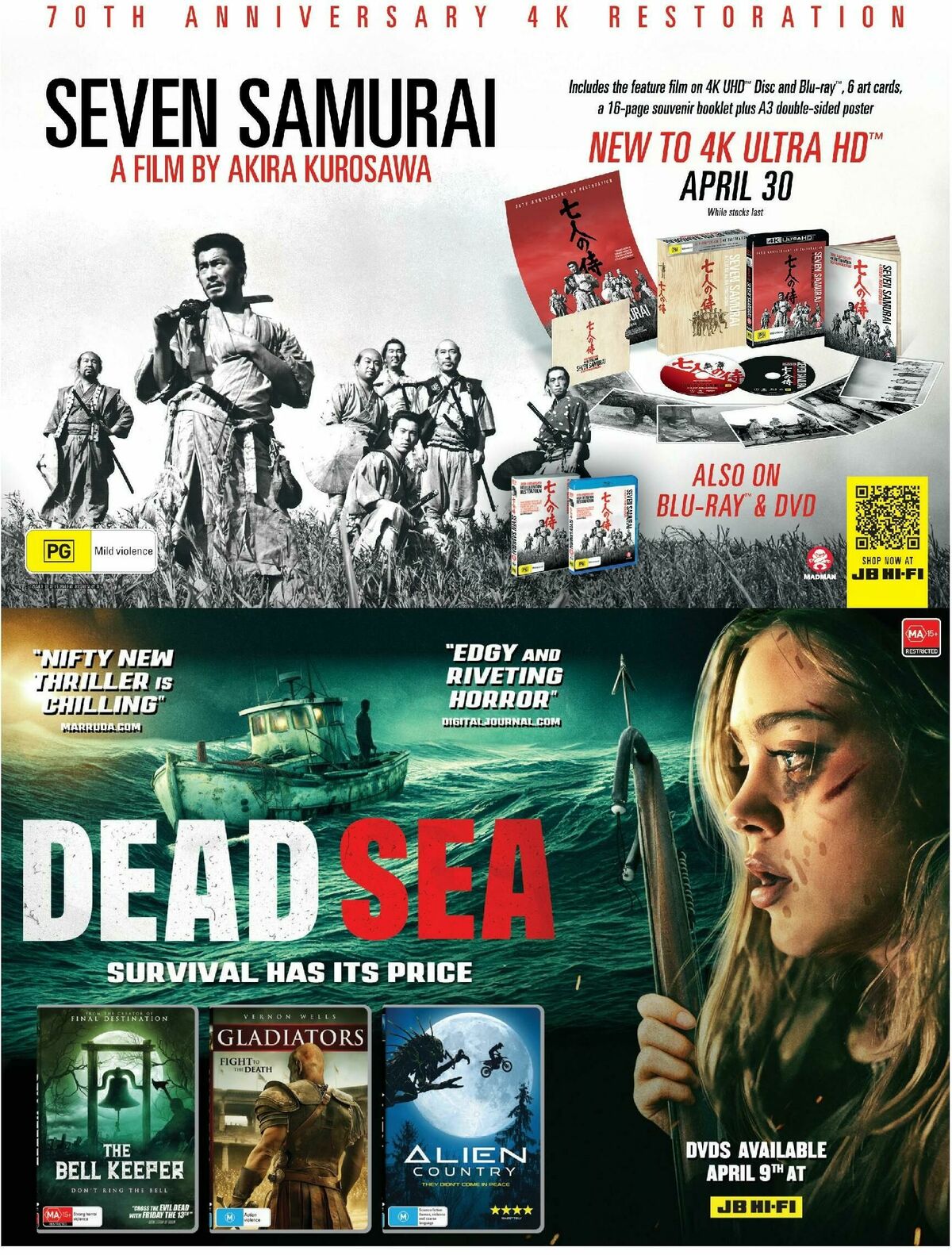 JB Hi-Fi Magazine April Catalogues from 1 April