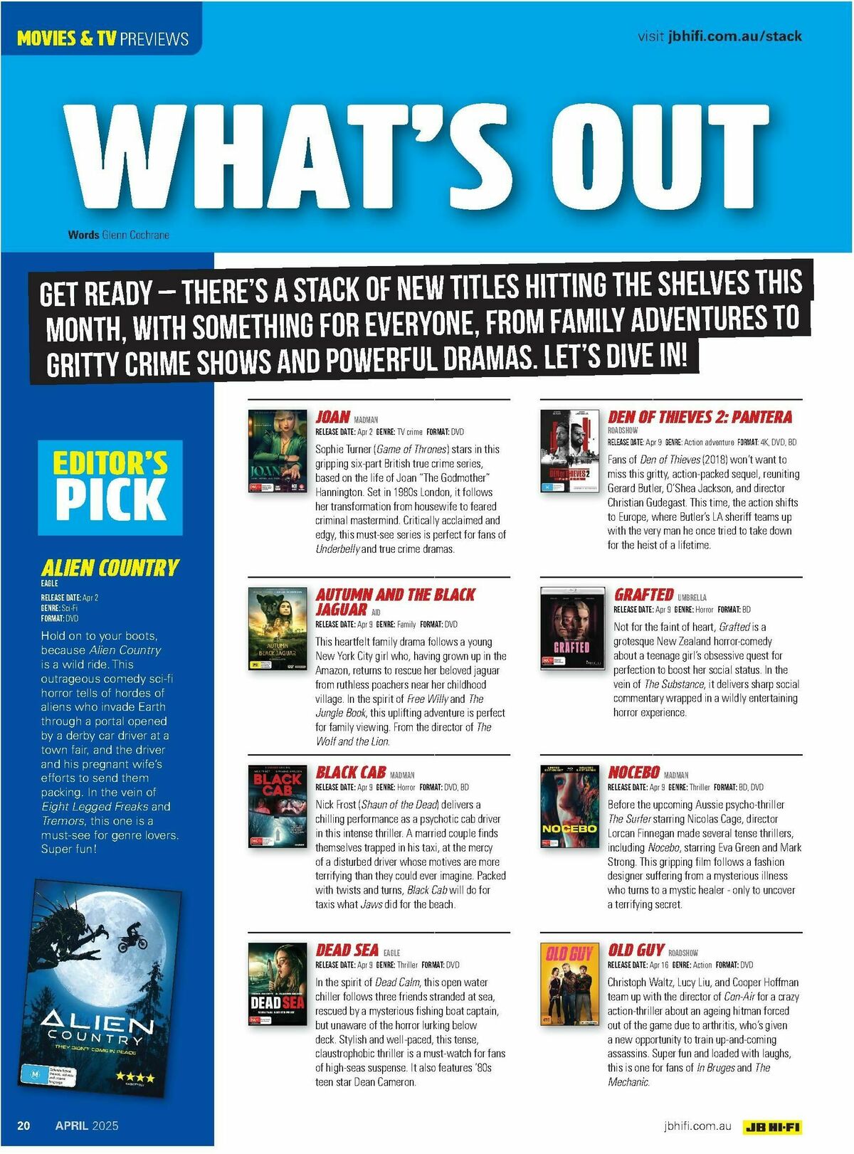 JB Hi-Fi Magazine April Catalogues from 1 April