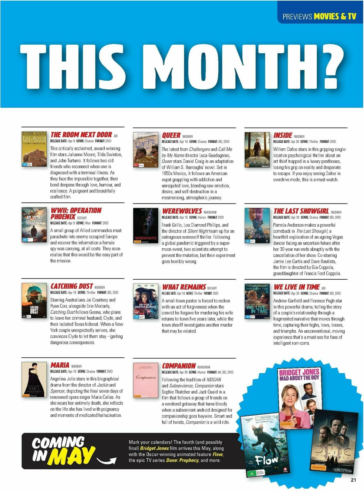 JB Hi-Fi Magazine April Catalogues from 1 April