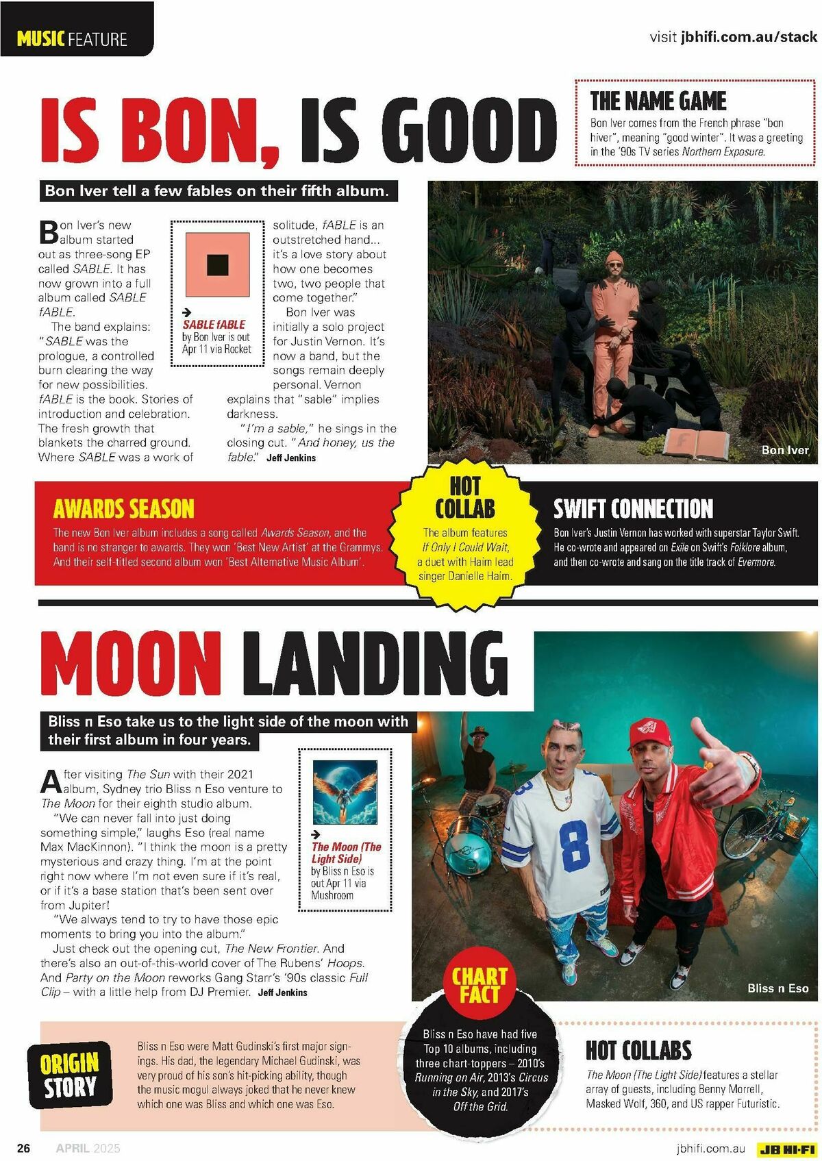 JB Hi-Fi Magazine April Catalogues from 1 April