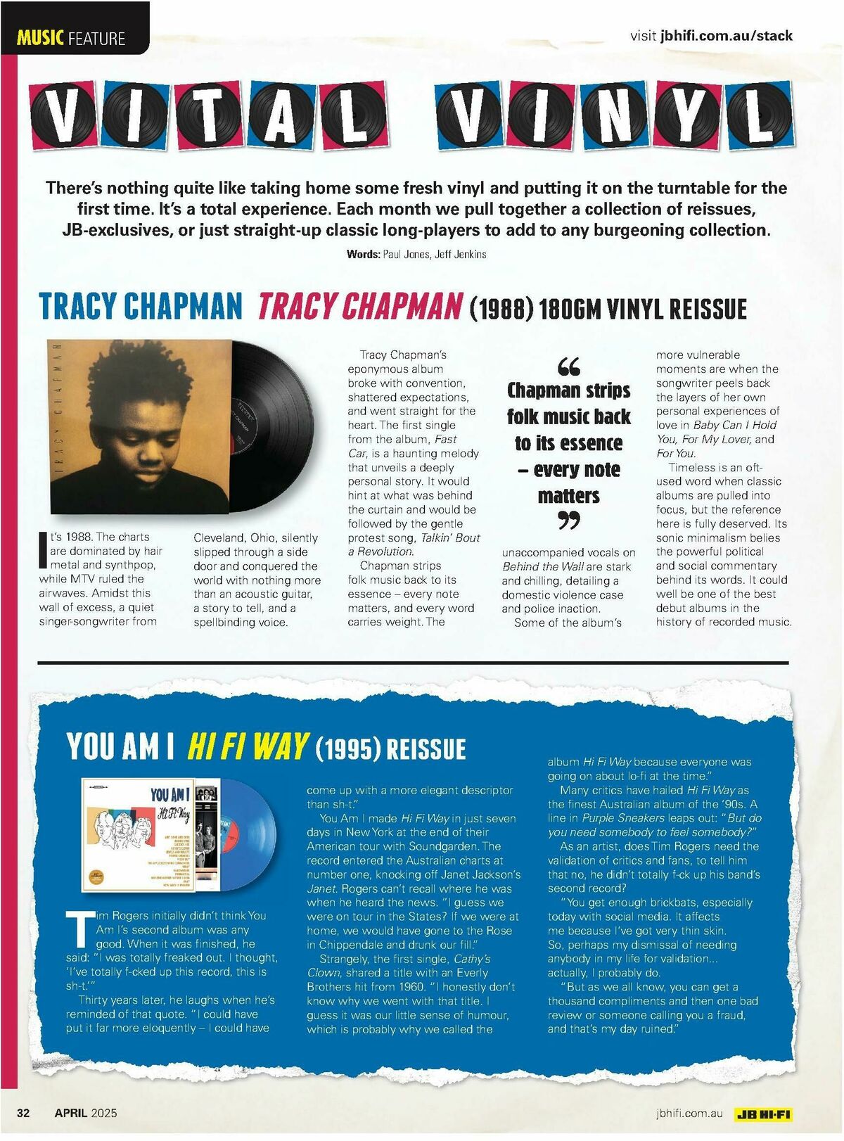 JB Hi-Fi Magazine April Catalogues from 1 April