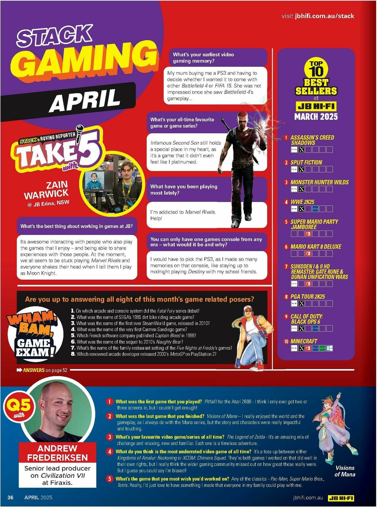 JB Hi-Fi Magazine April Catalogues from 1 April