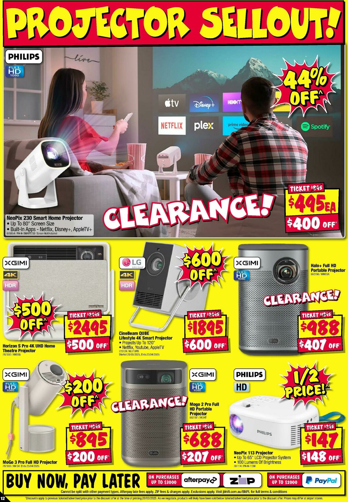 JB Hi-Fi Catalogues from 3 April