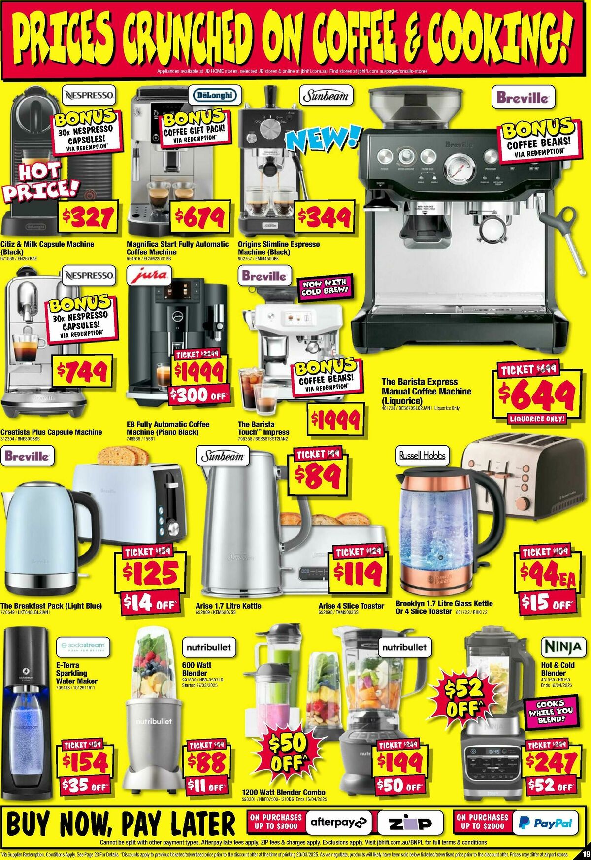 JB Hi-Fi Catalogues from 3 April