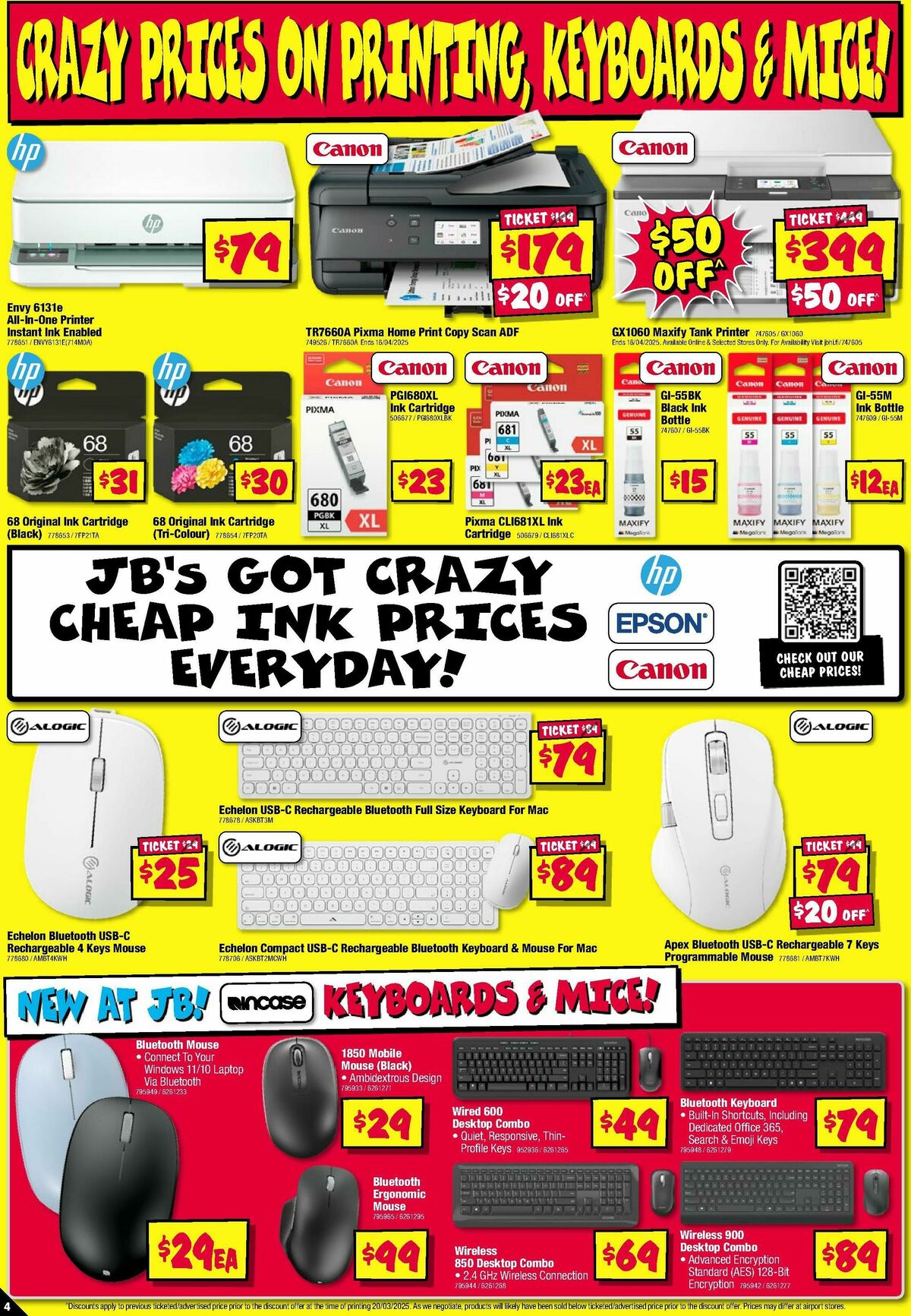 JB Hi-Fi Catalogues from 3 April