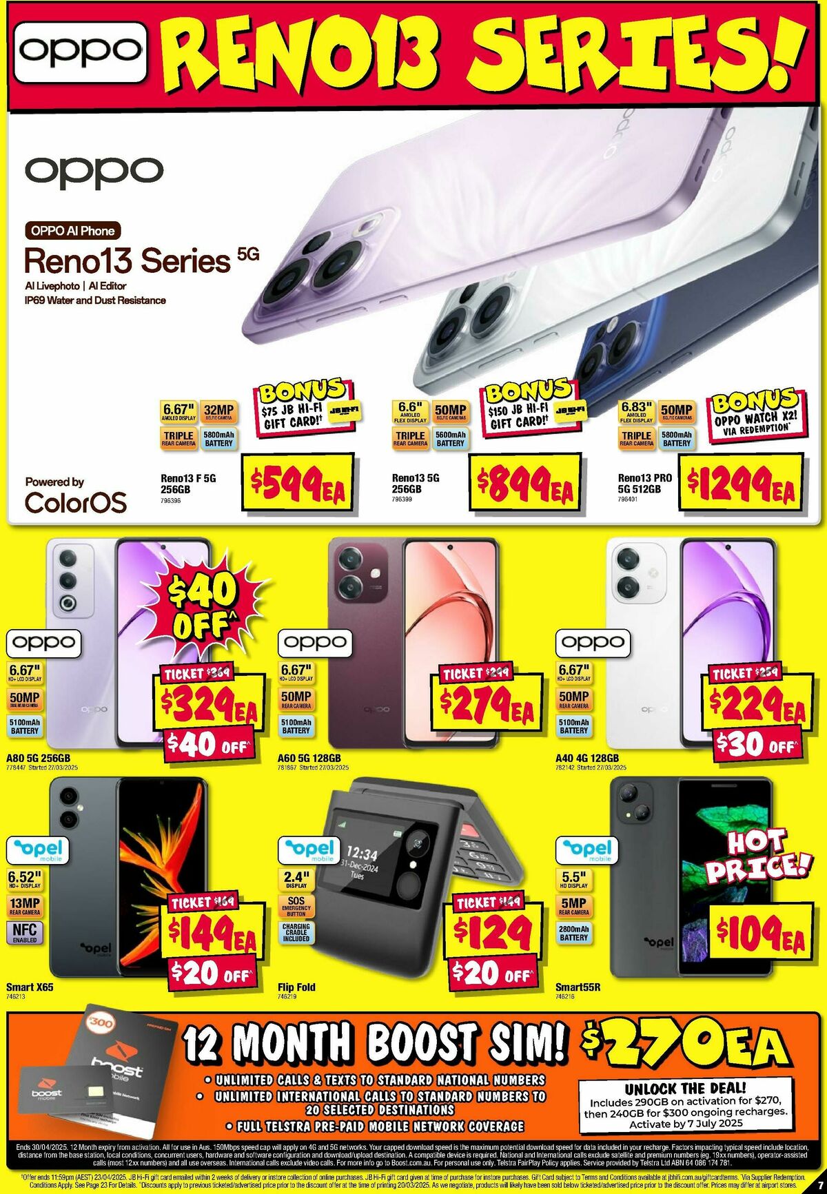 JB Hi-Fi Catalogues from 3 April