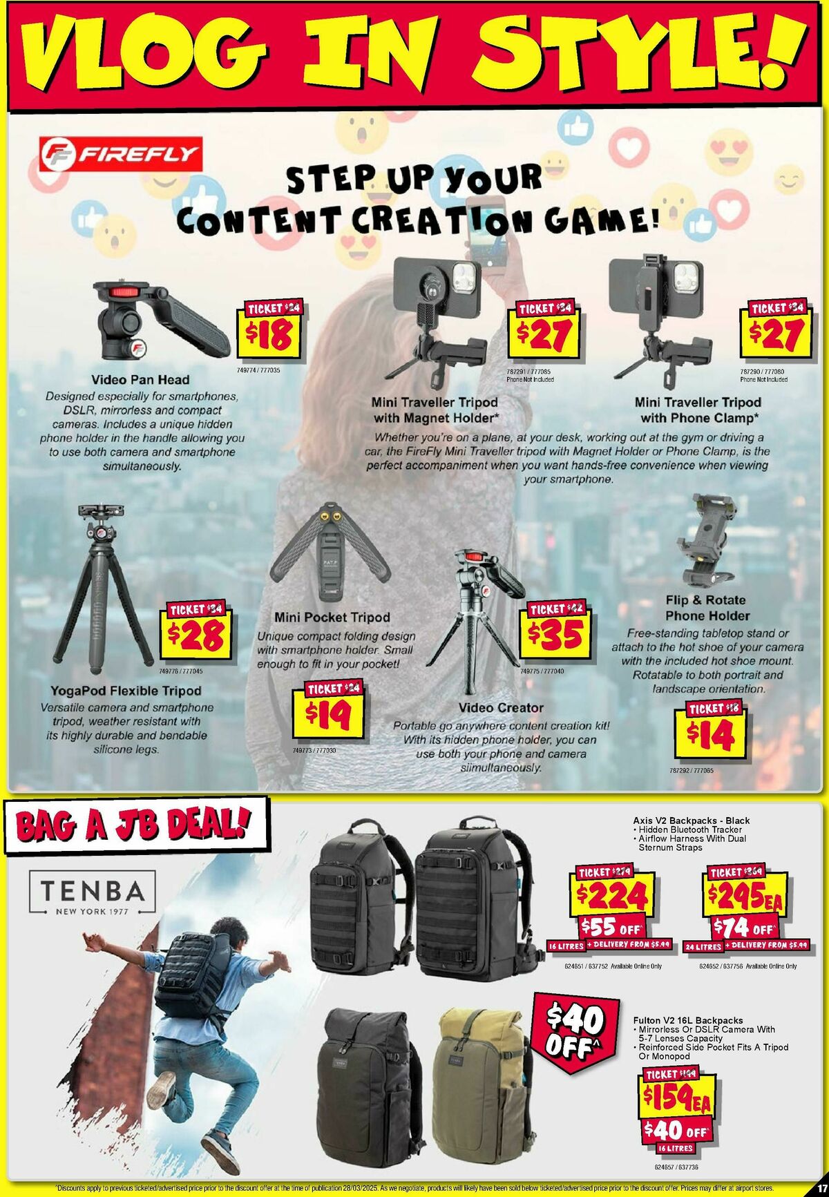 JB Hi-Fi Catalogues from 3 April