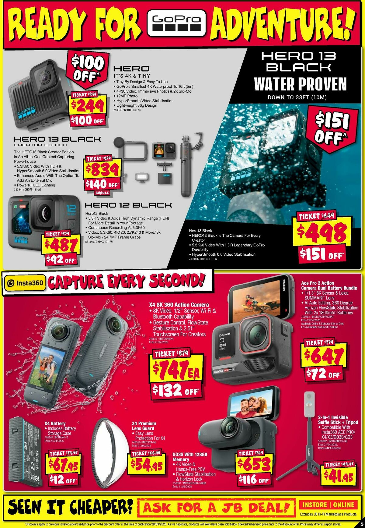JB Hi-Fi Catalogues from 3 April