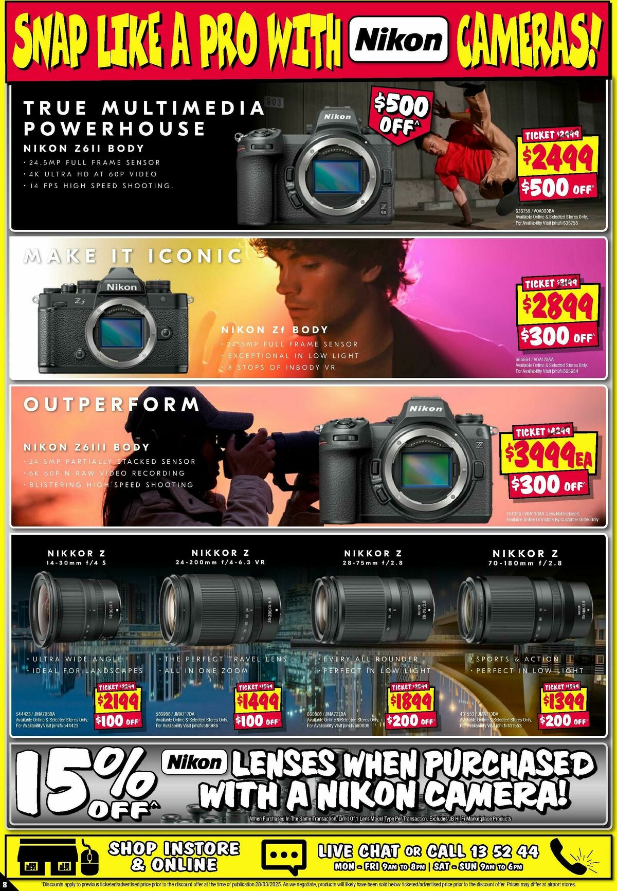 JB Hi-Fi Catalogues from 3 April