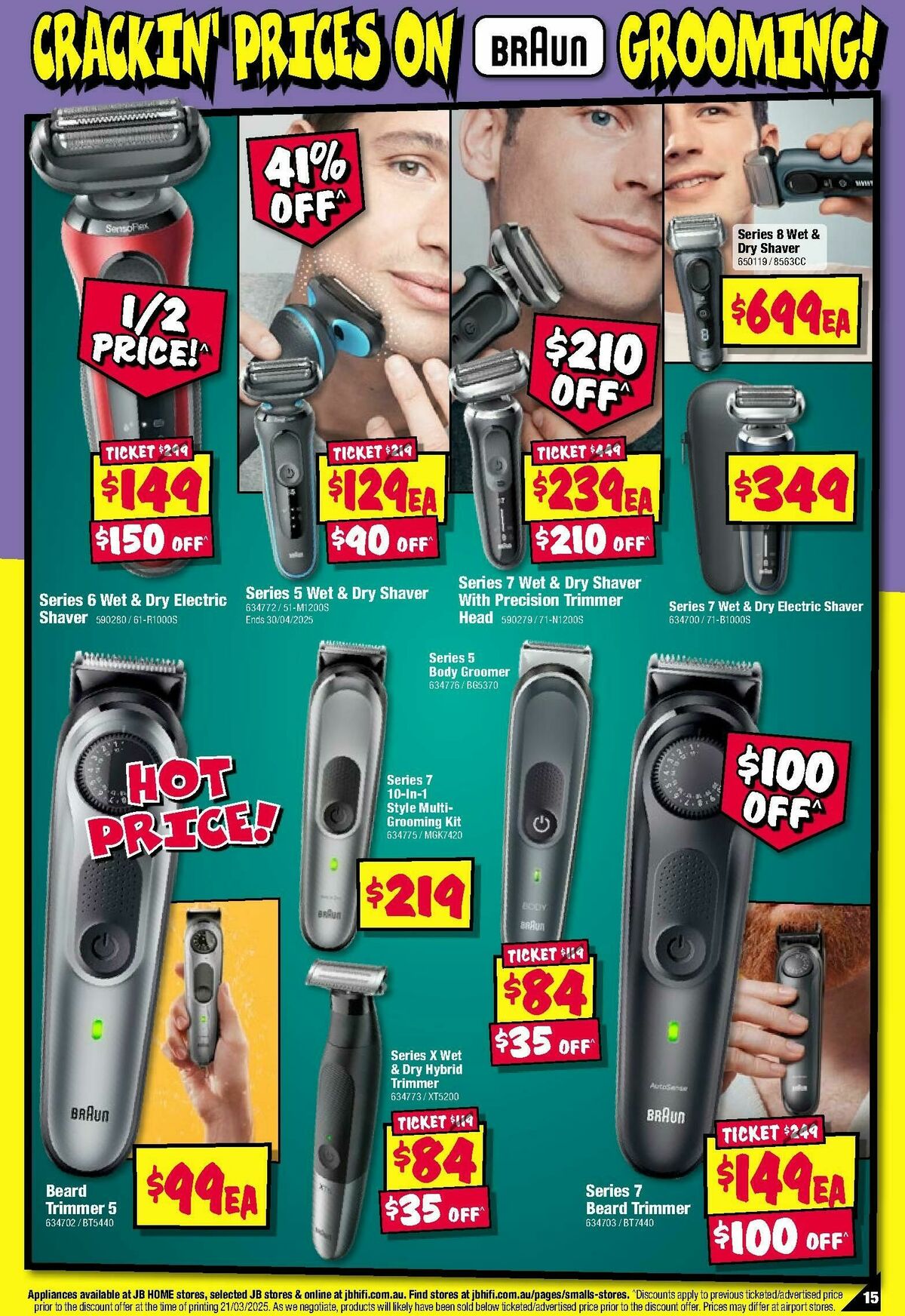 JB Hi-Fi Health and Beauty Bonanza Catalogues from 3 April