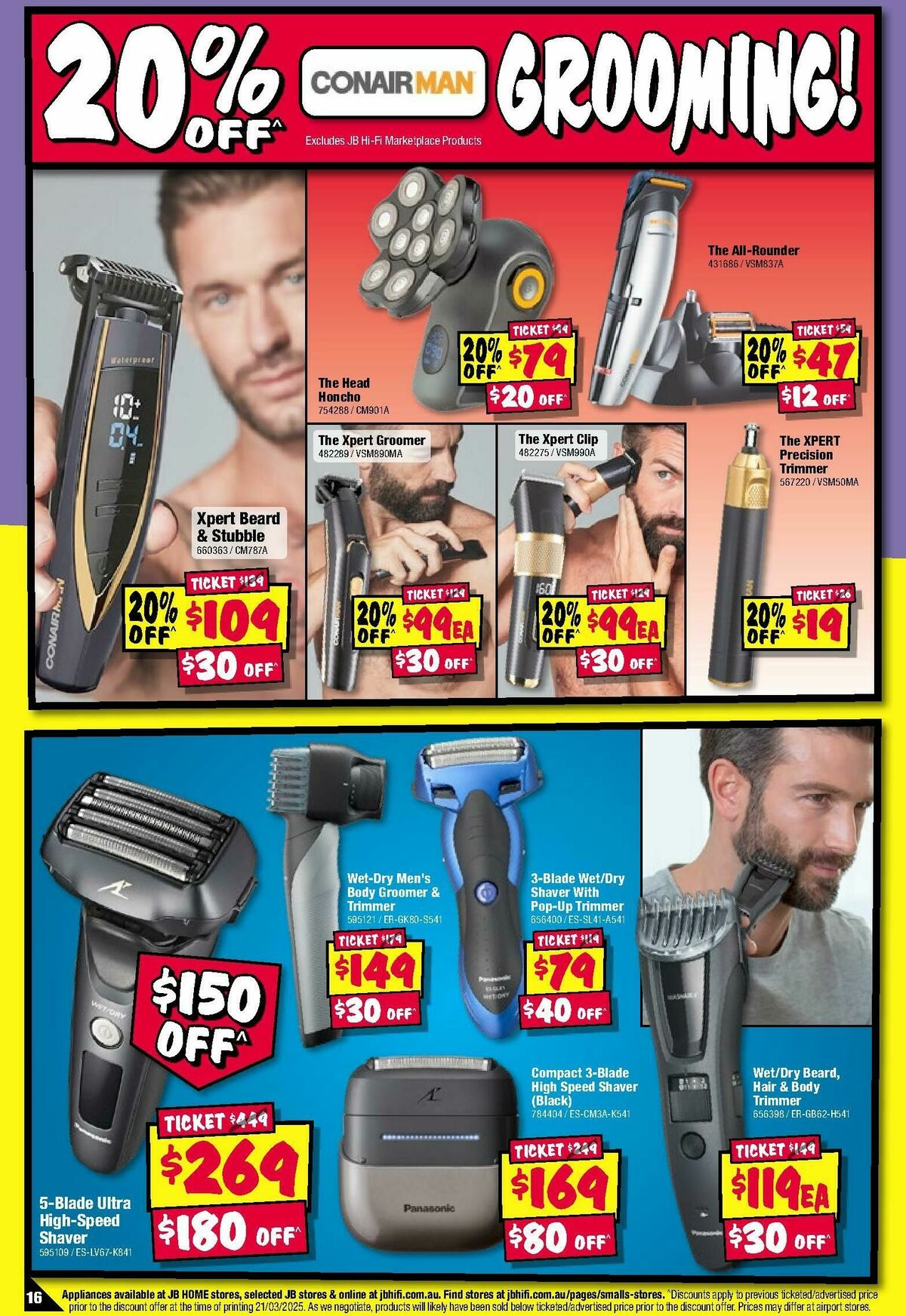 JB Hi-Fi Health and Beauty Bonanza Catalogues from 3 April