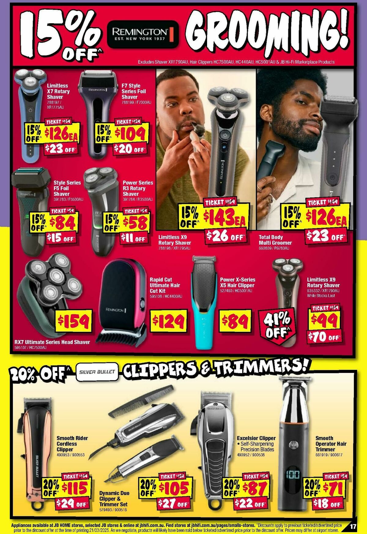 JB Hi-Fi Health and Beauty Bonanza Catalogues from 3 April