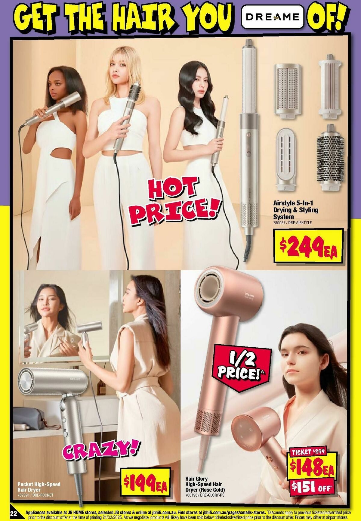 JB Hi-Fi Health and Beauty Bonanza Catalogues from 3 April