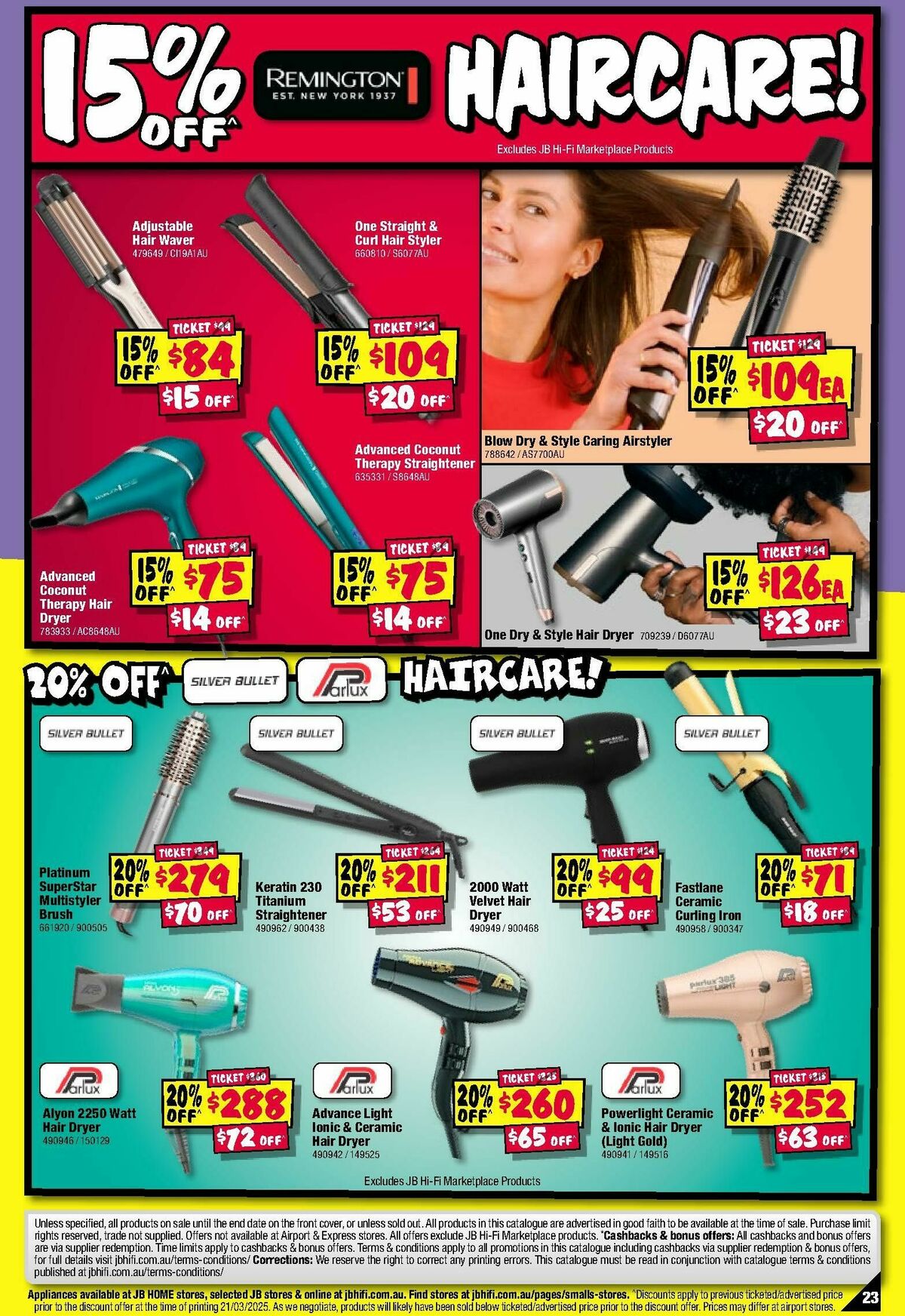 JB Hi-Fi Health and Beauty Bonanza Catalogues from 3 April