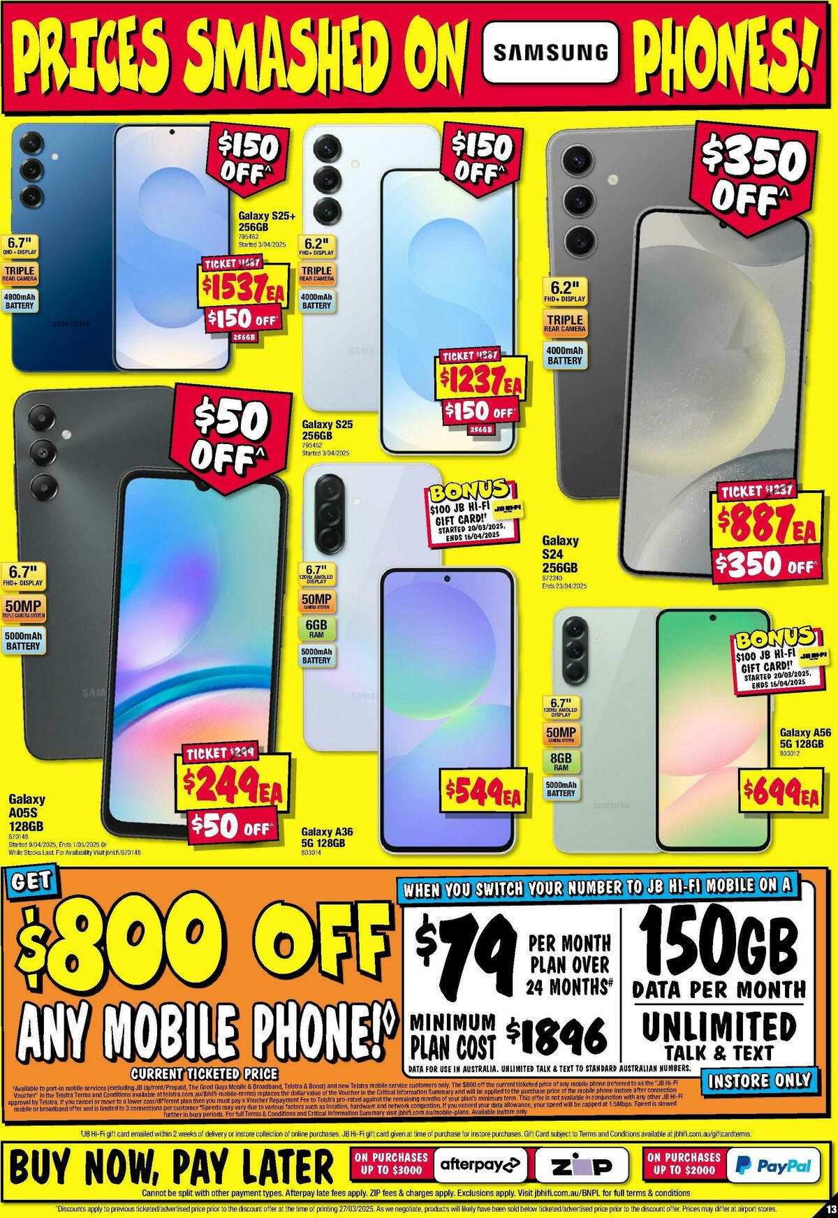 JB Hi-Fi Catalogues from 10 April