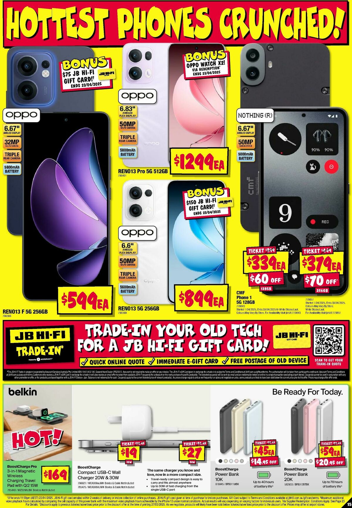JB Hi-Fi Catalogues from 10 April