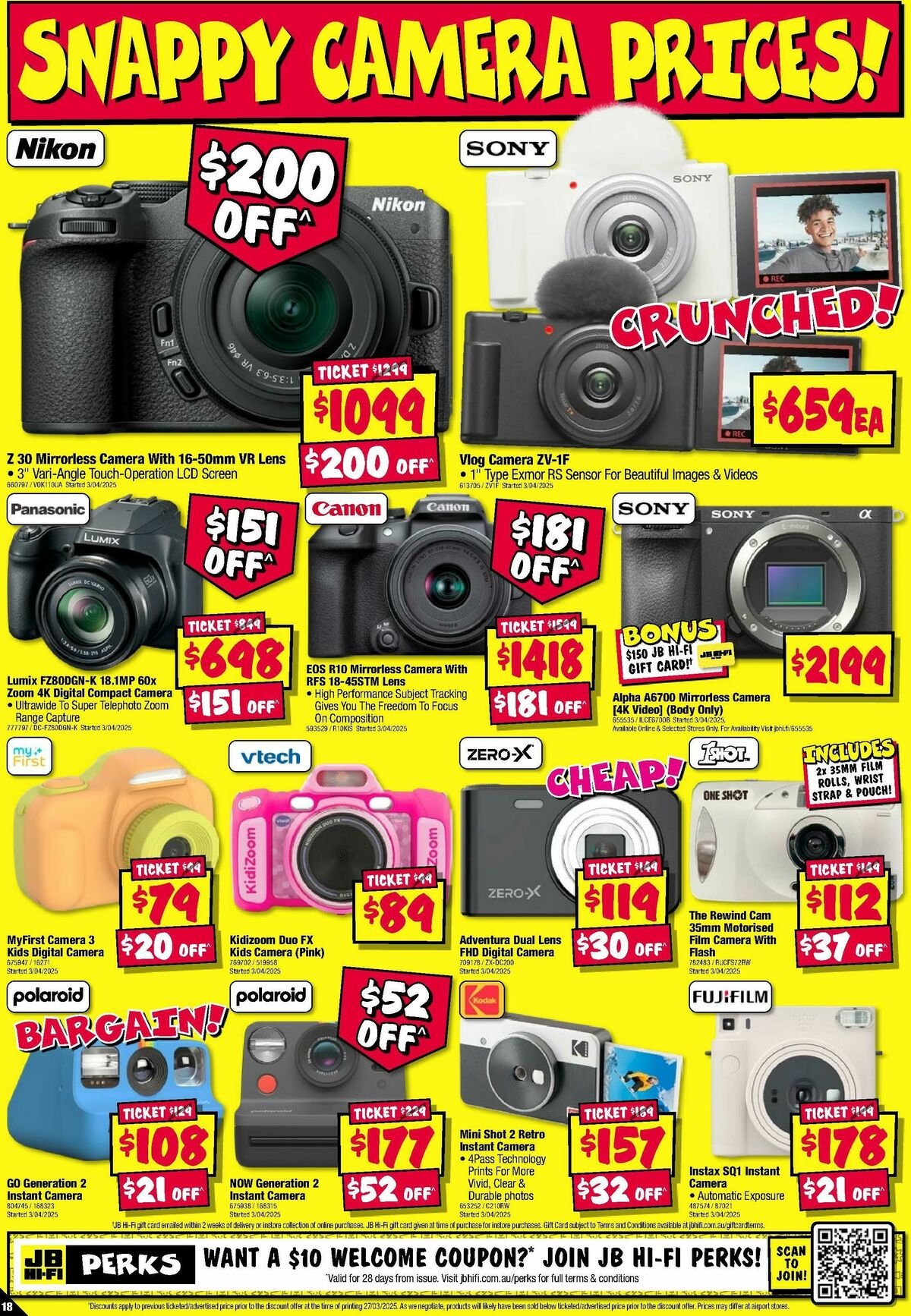 JB Hi-Fi Catalogues from 10 April