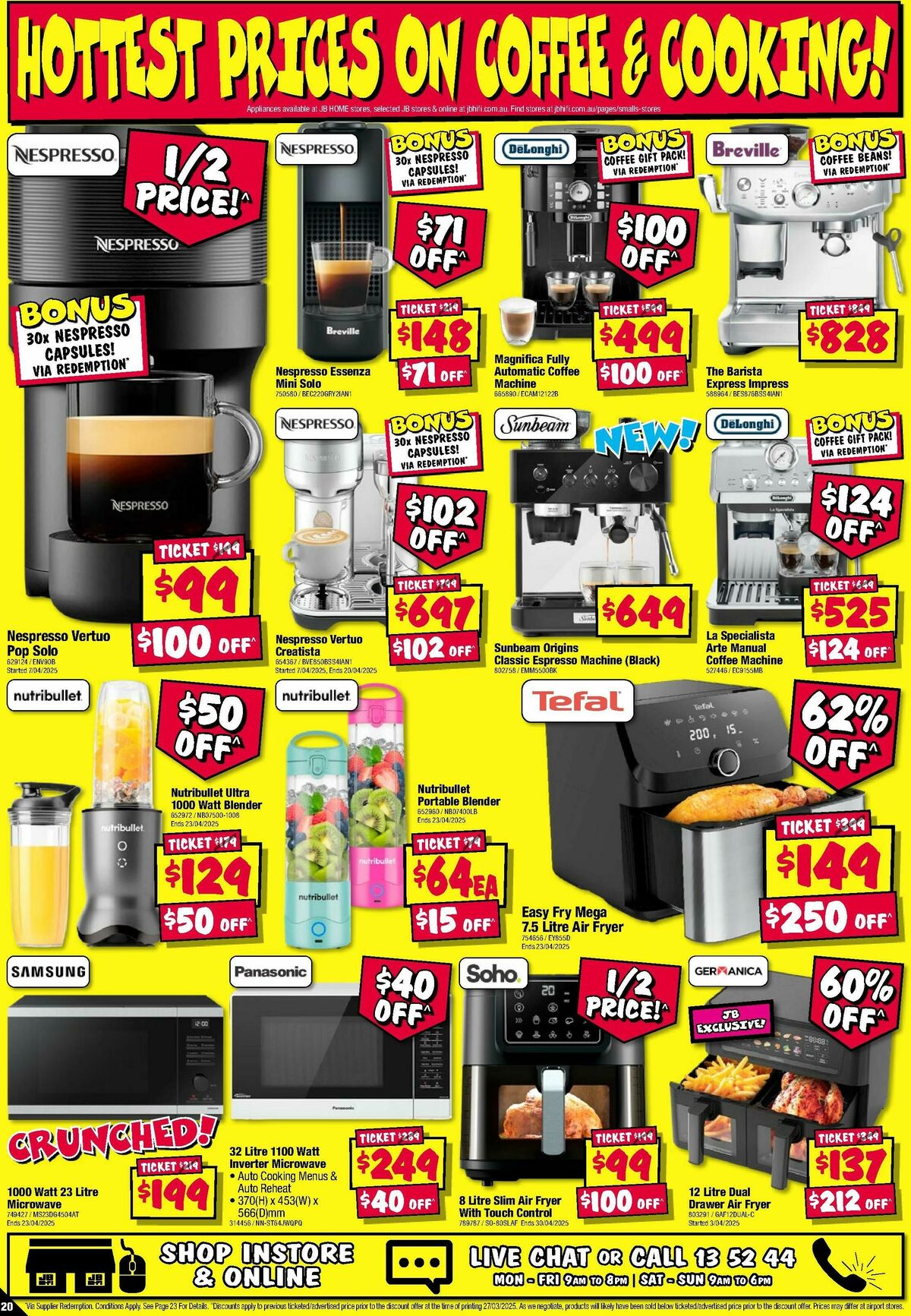 JB Hi-Fi Catalogues from 10 April