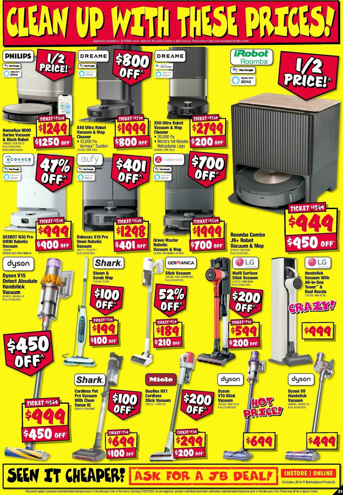 JB Hi-Fi Catalogues from 10 April