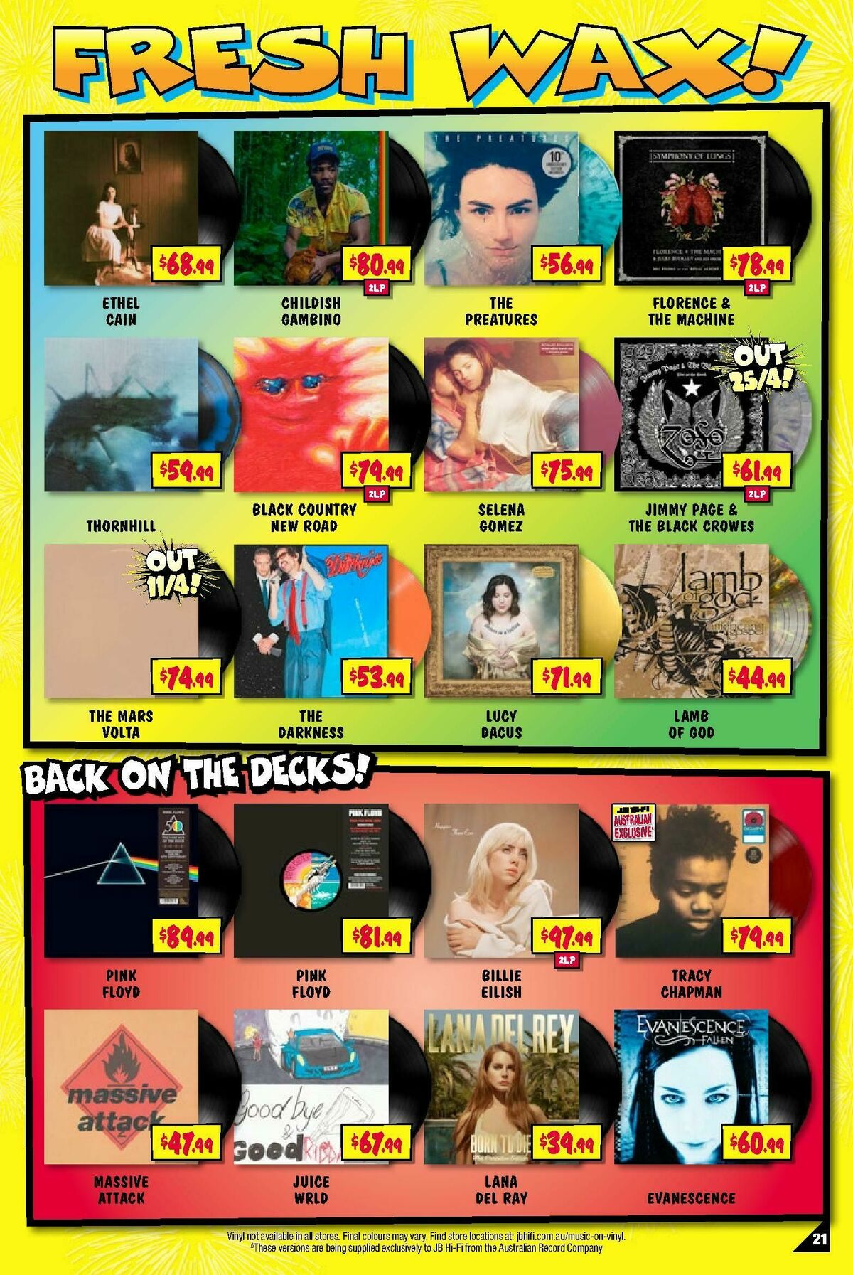 JB Hi-Fi Catalogues from 7 April